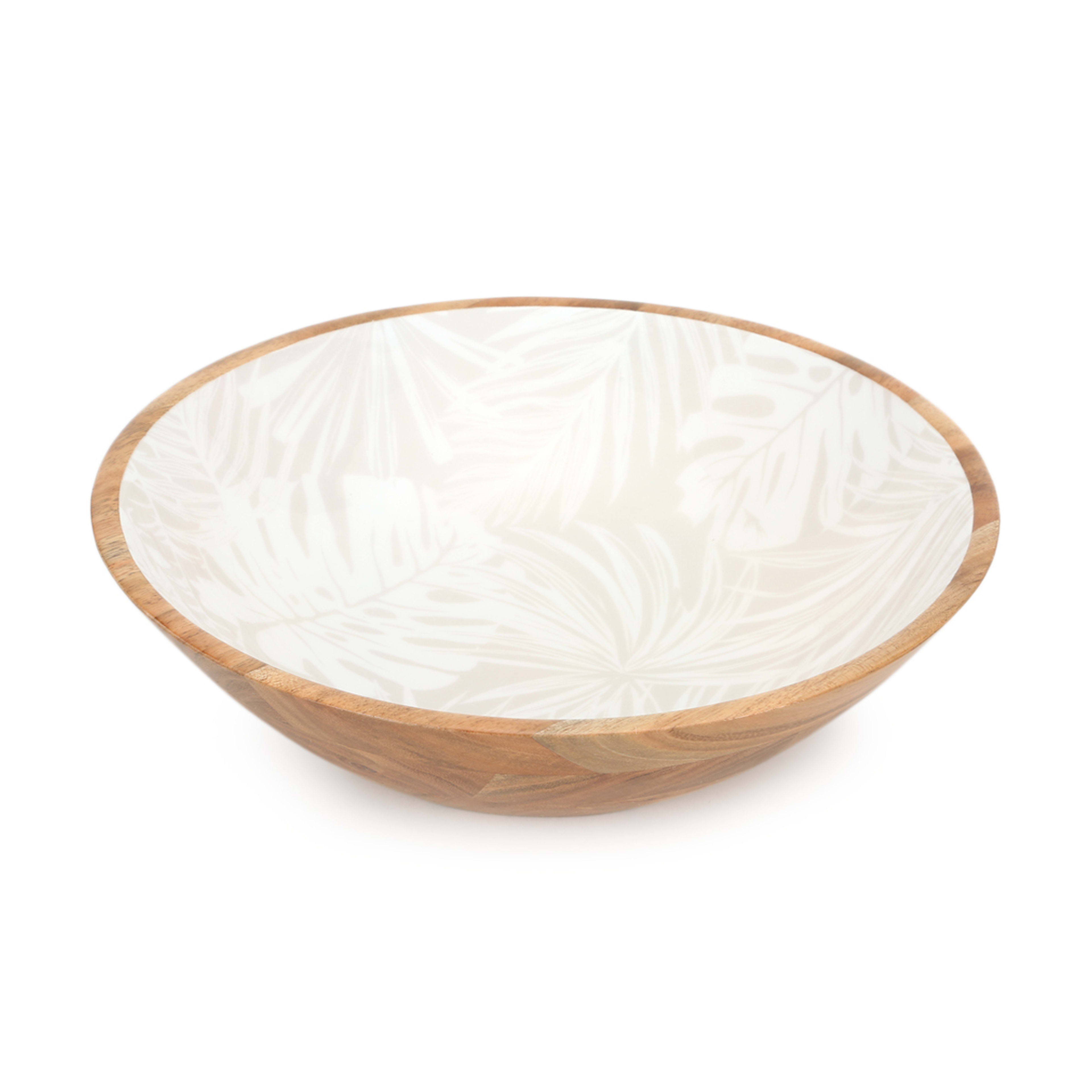 1 Foliage Enamel Bowl