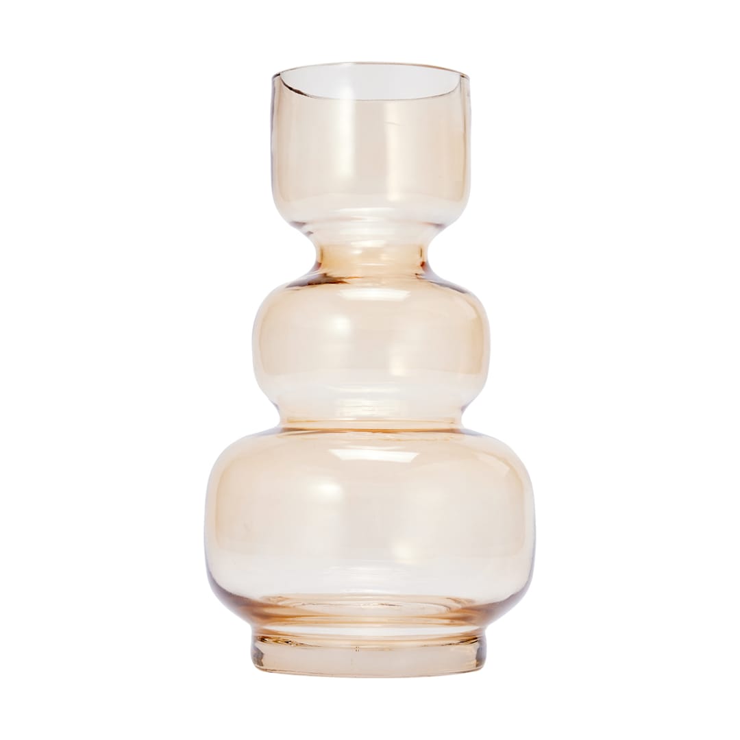 Amber Tiered Vase Kmart