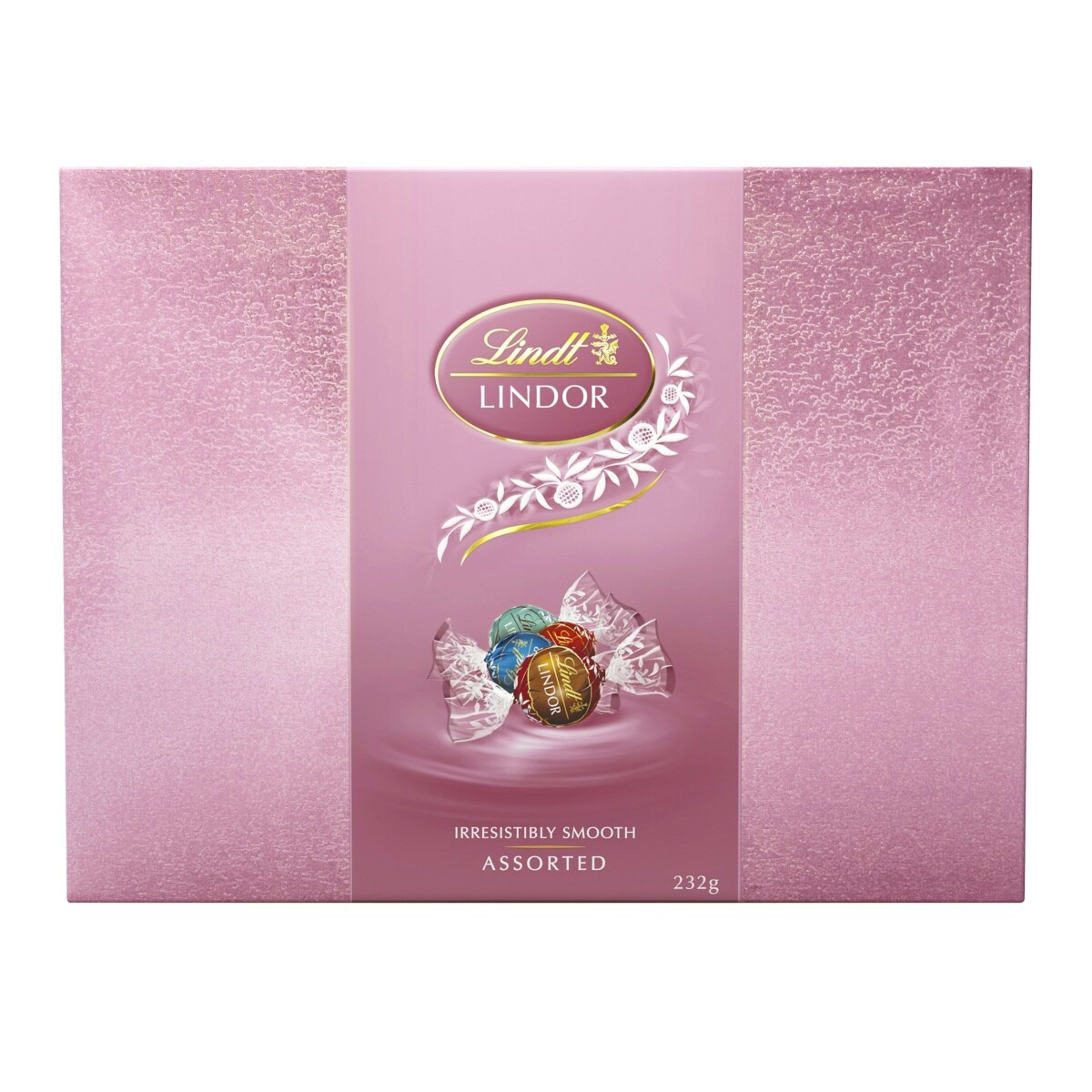 2 Lindt LINDOR Irresistibly Smooth Chocolate Gift Box 232g, 2 of 8