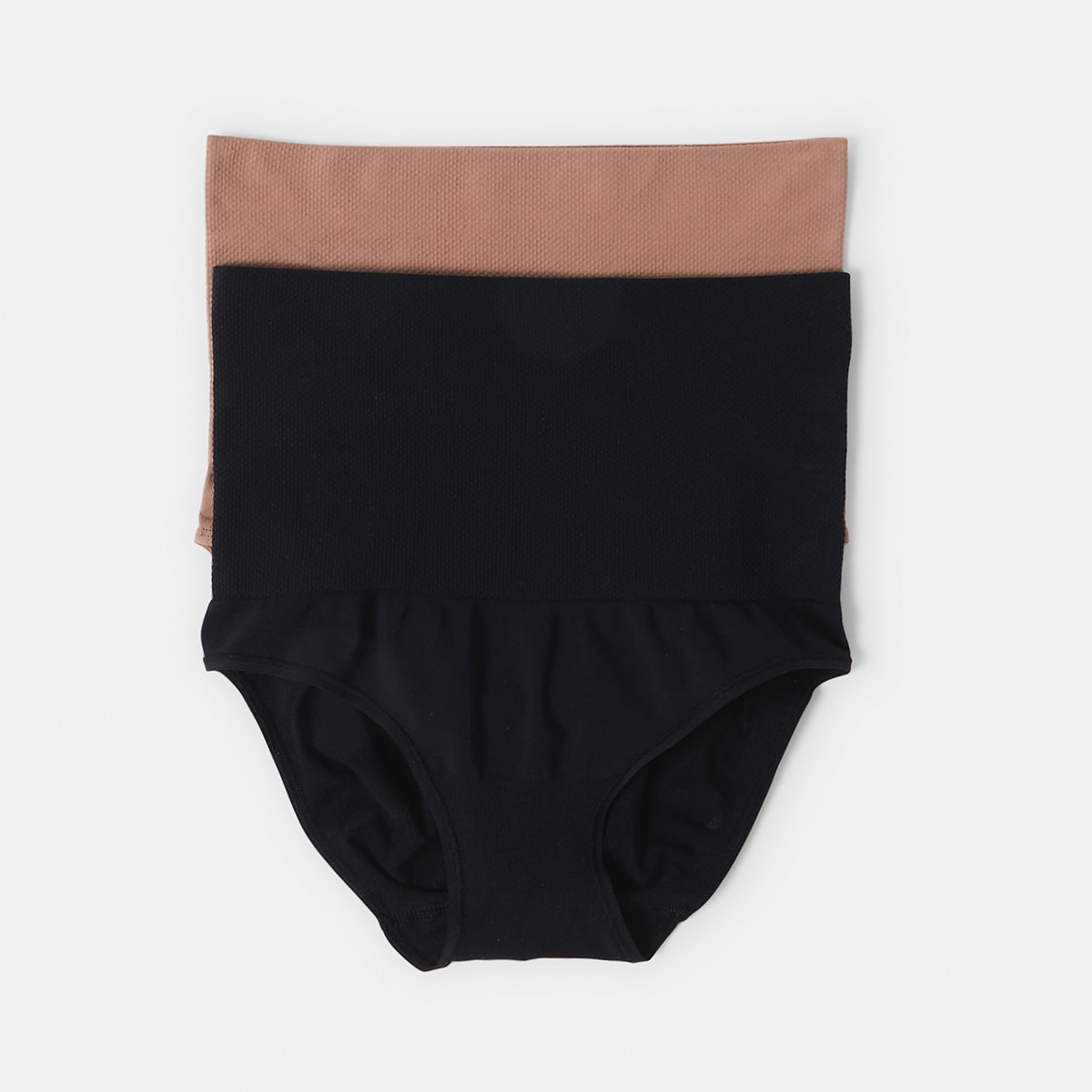 2 Pack Firm Control Seamfree Shaping Briefs Kmart