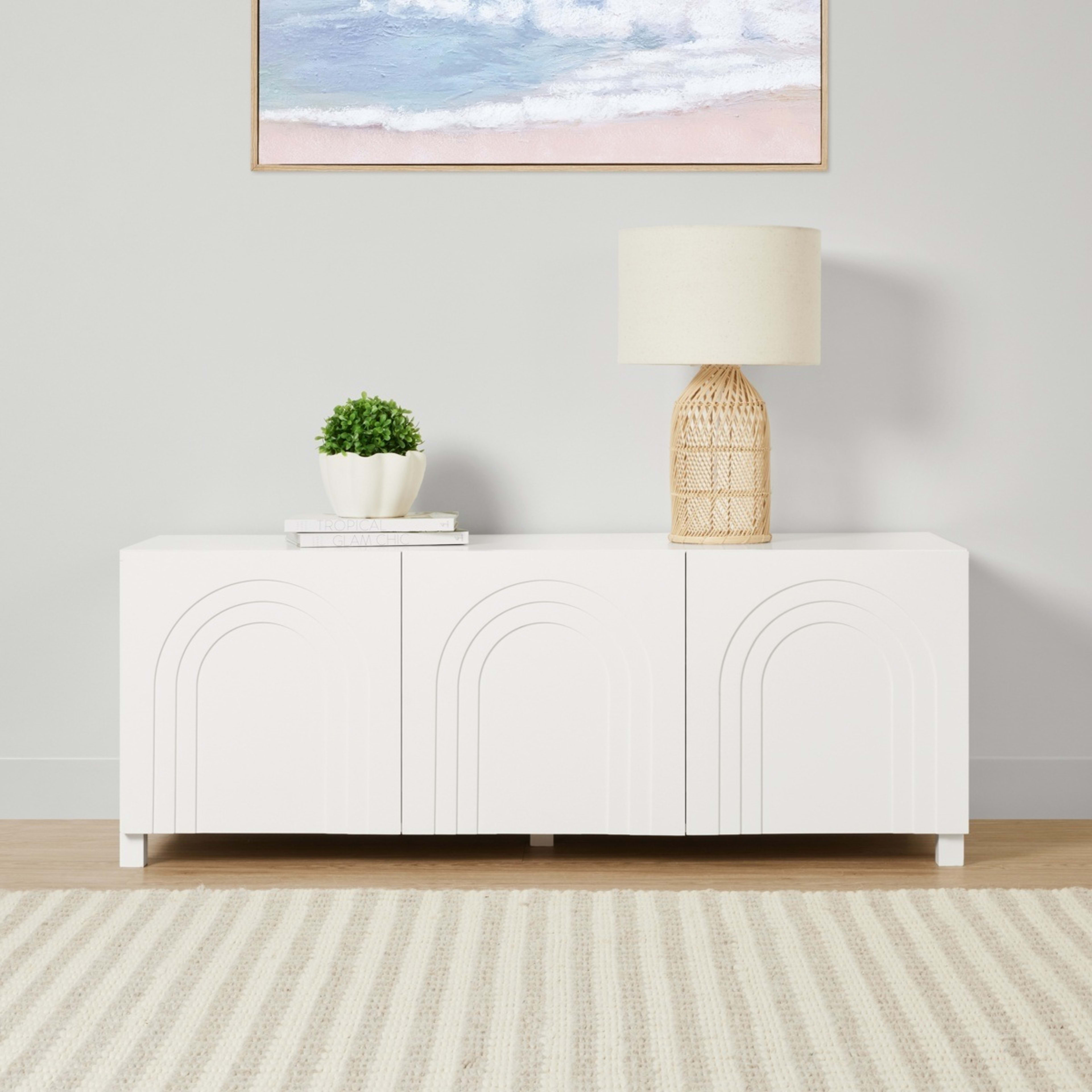 1 Carter 3 Door Entertainment Unit, 1 of 10