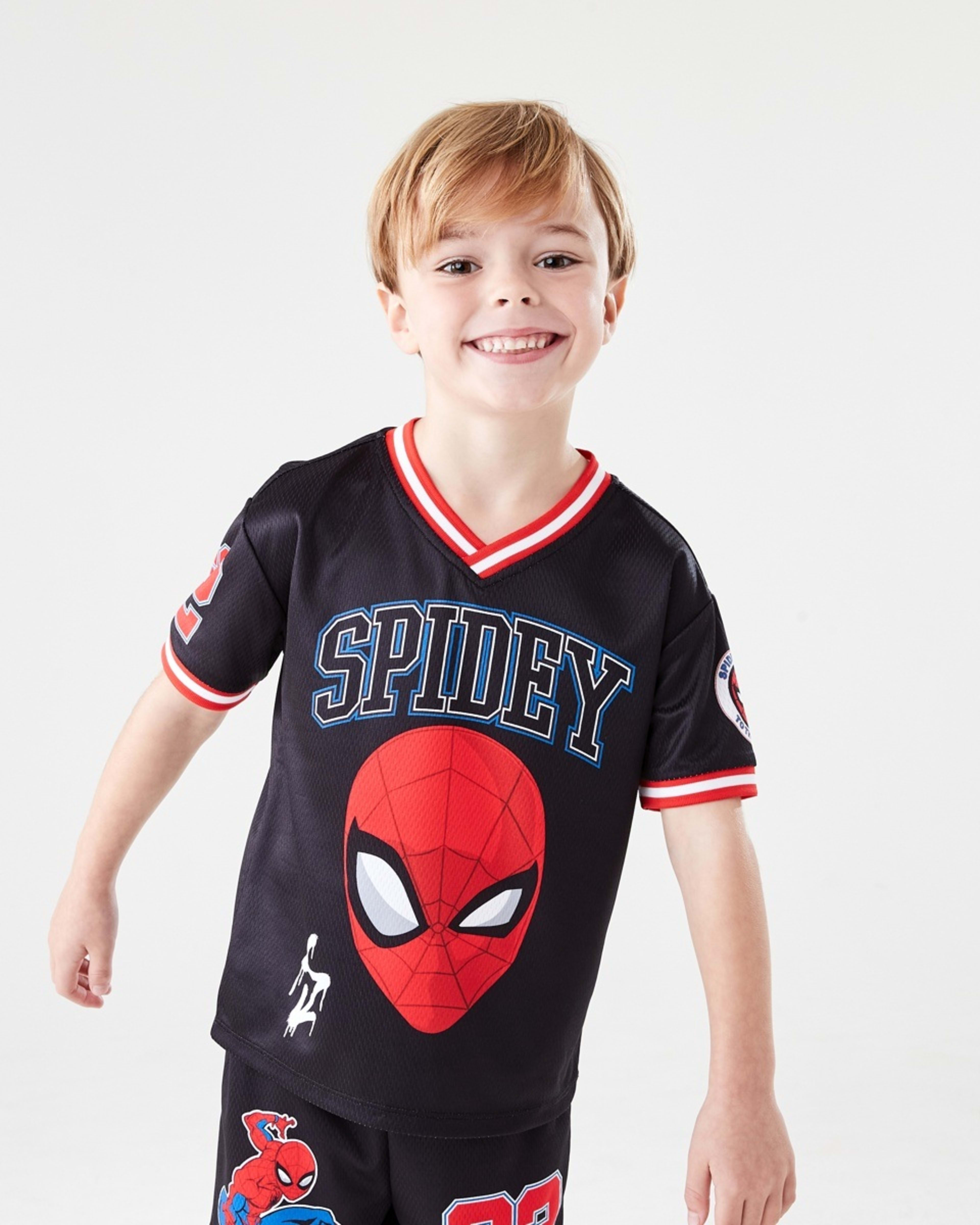 1 Spider-Man License Oversized Mesh T-shirt SPIDERMAN, 1 of 8