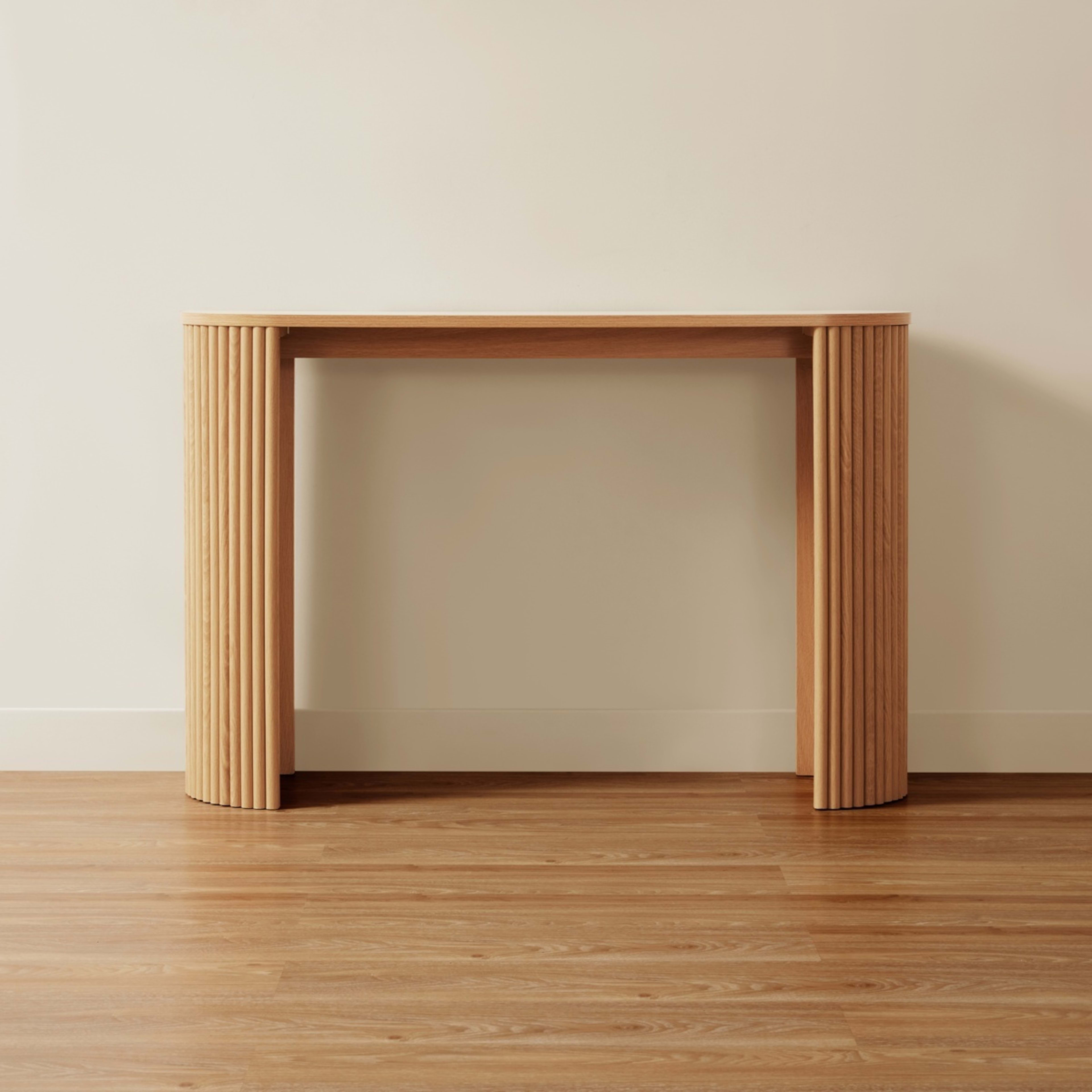 2 Ryan Ribbed Hall Table, 2 of 5