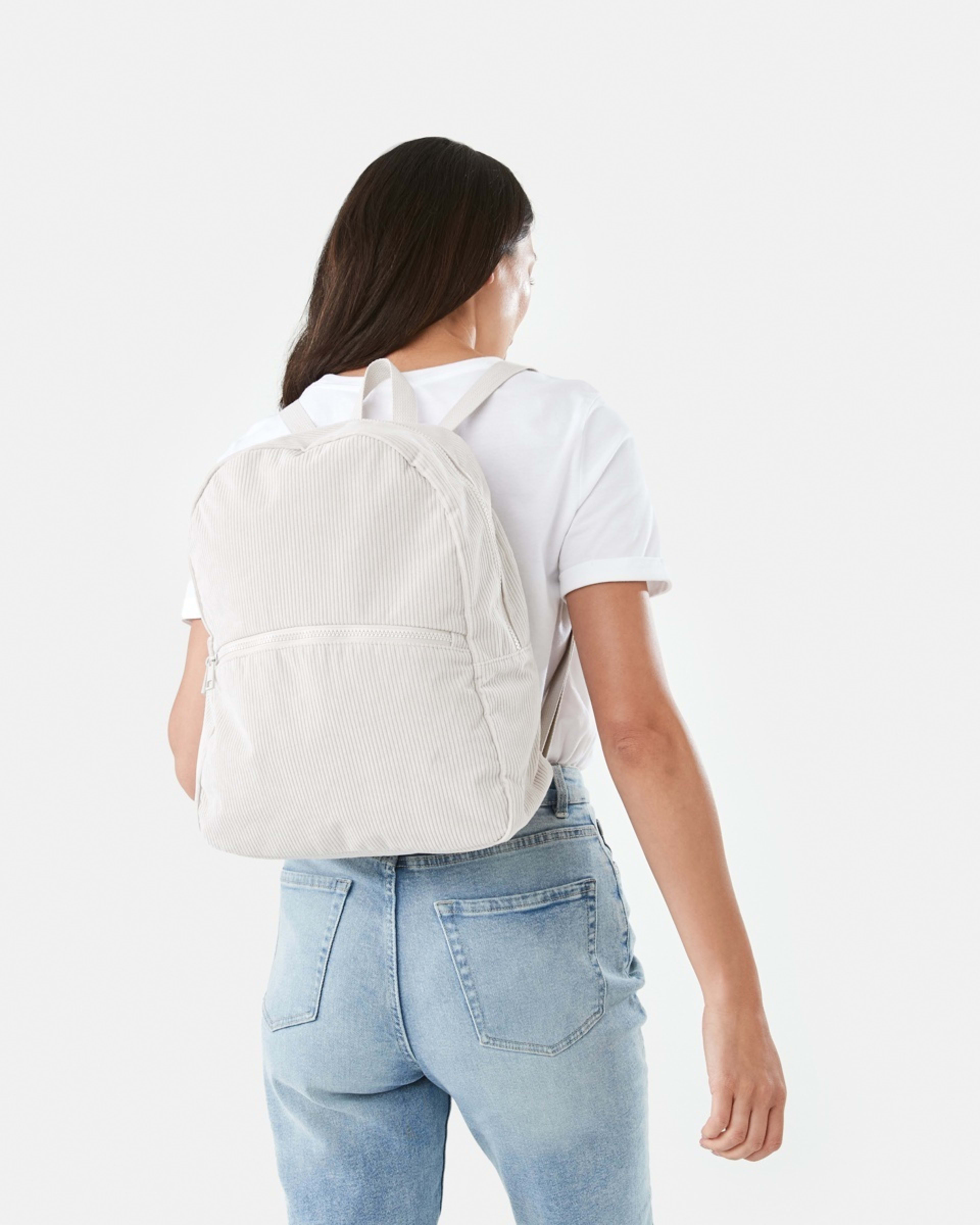 5 Corduroy Backpack Light Stone, 5 of 5