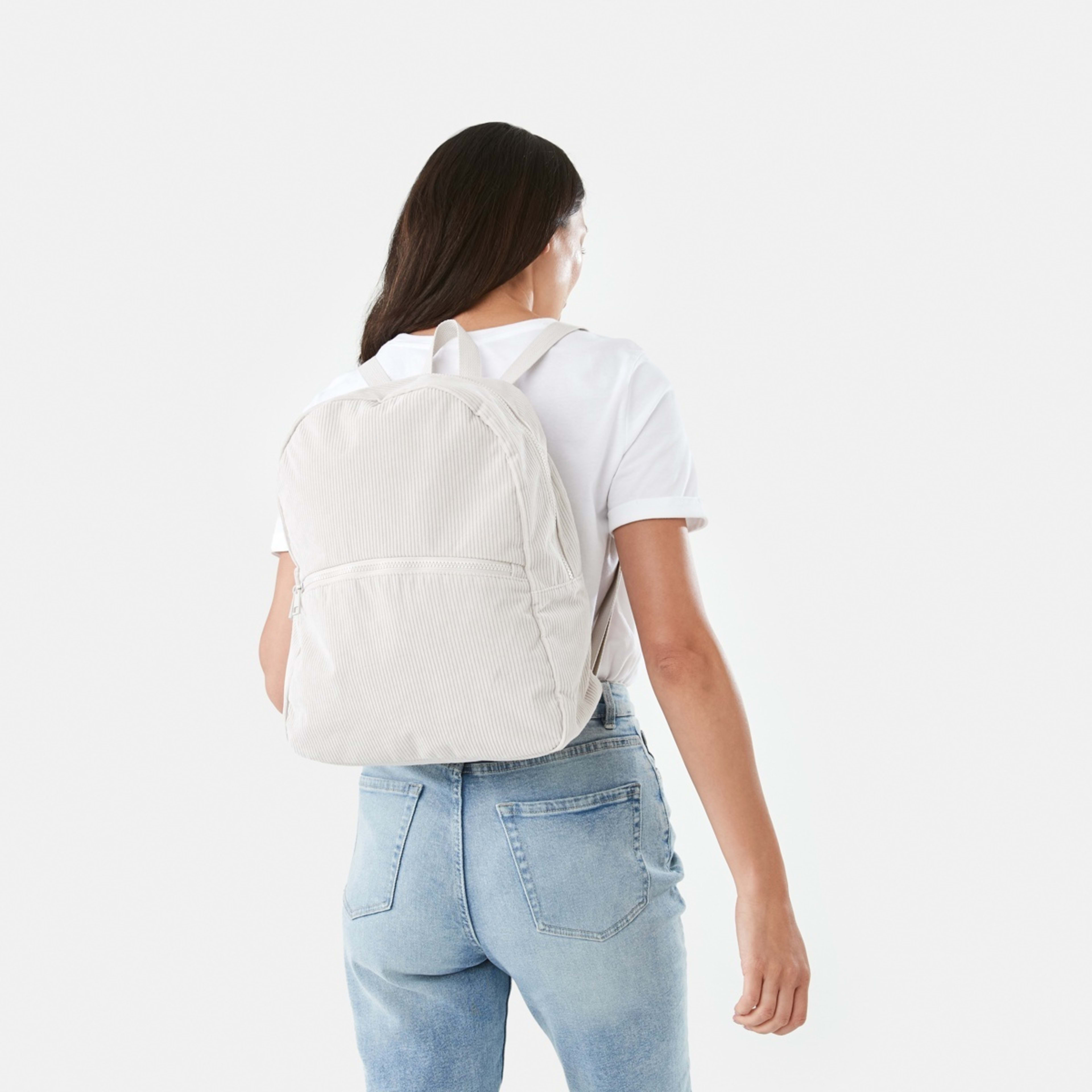 5 Corduroy Backpack Light Stone, 5 of 5