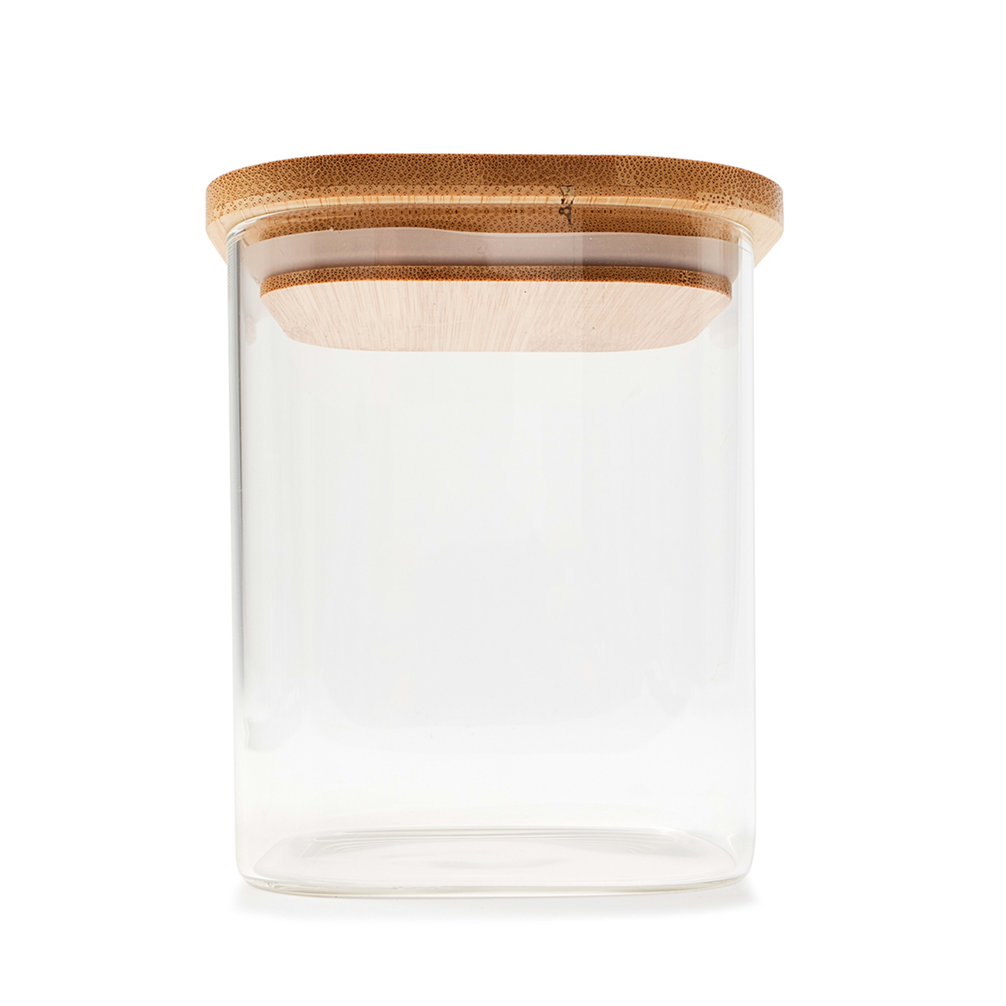 3 800ml Glass Container with Bamboo Lid, 3 of 6
