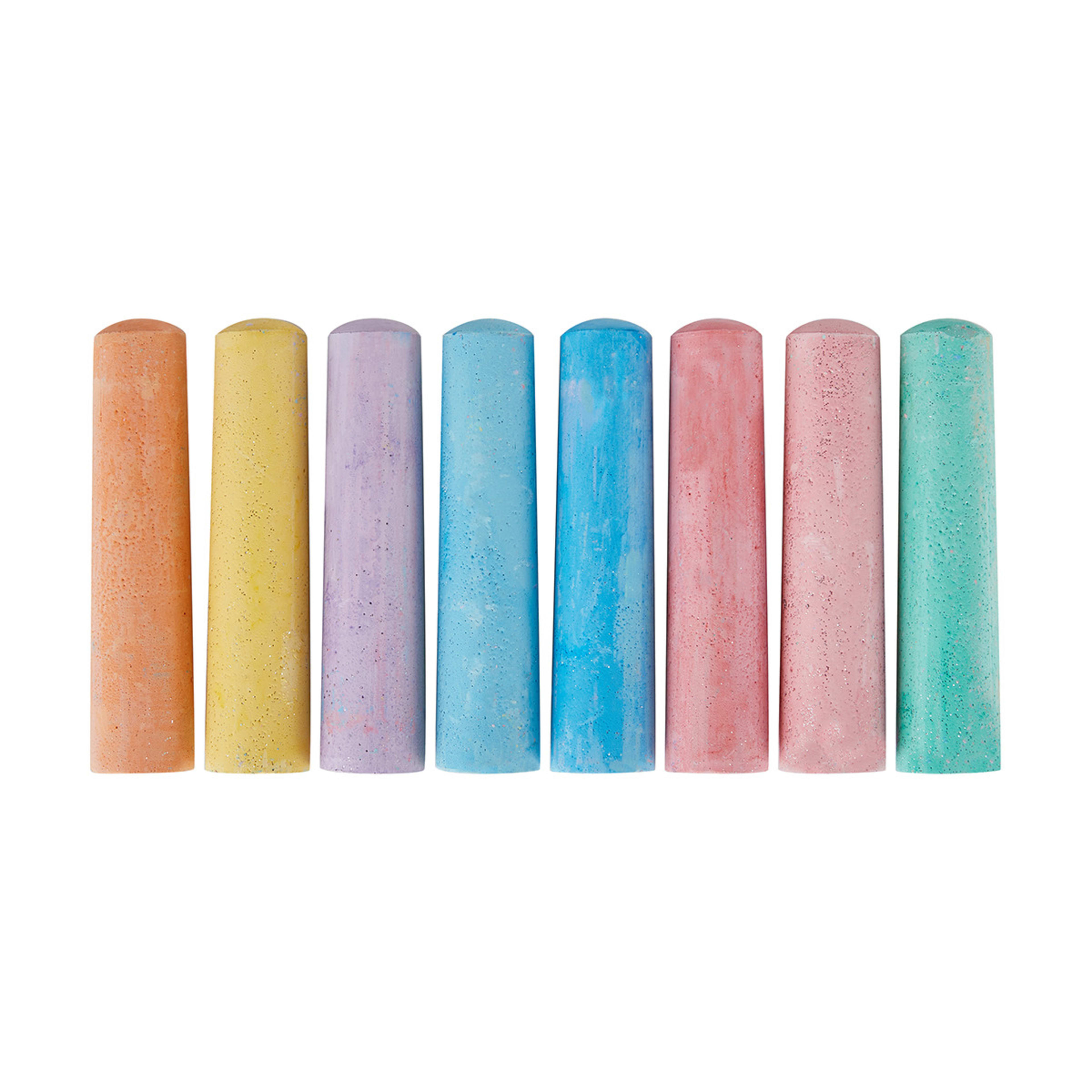 8 Piece Scentos Scented Sparkle Chalk Sticks Kmart