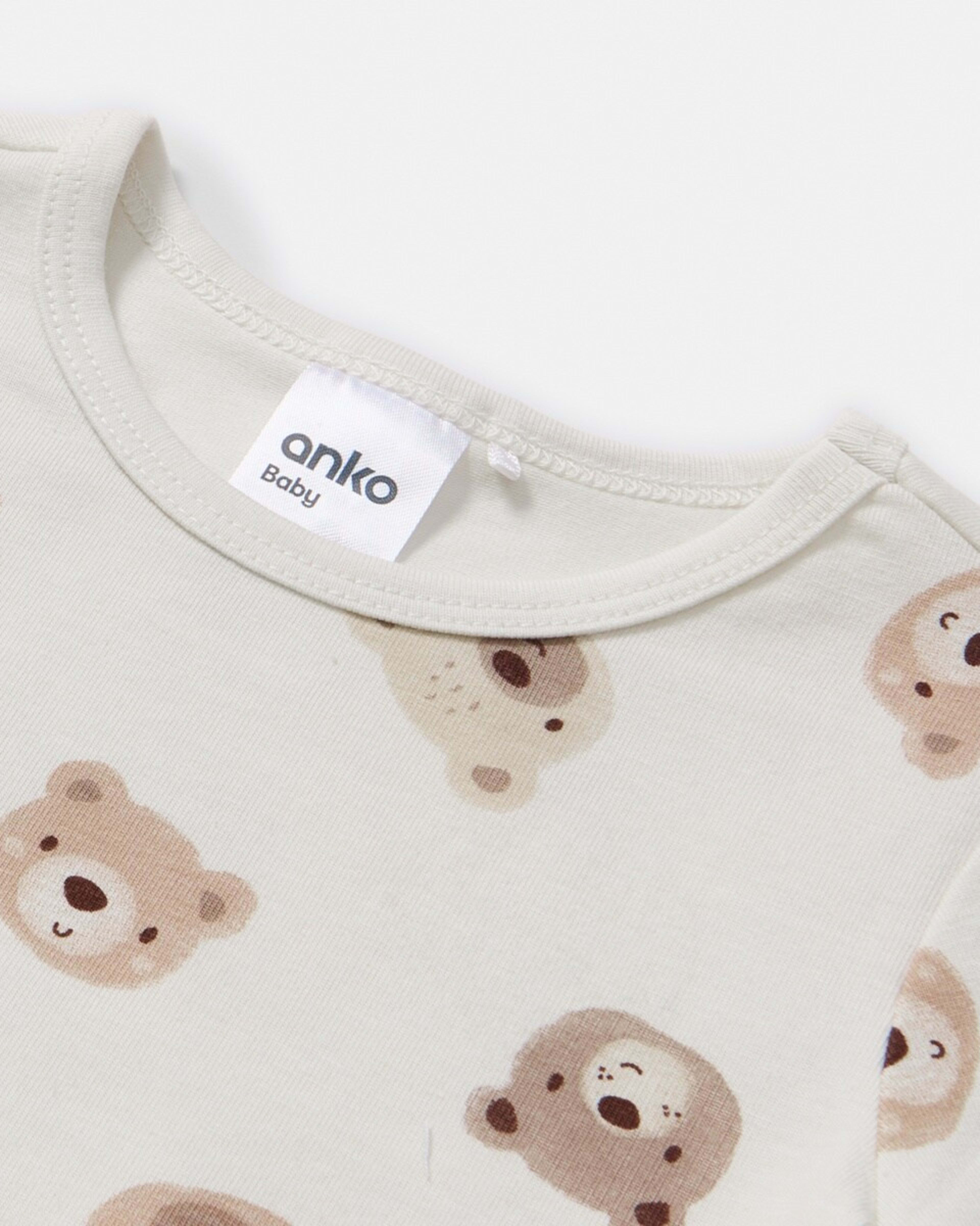 6 3 Pack Bodysuits Bge Bears, 6 of 8