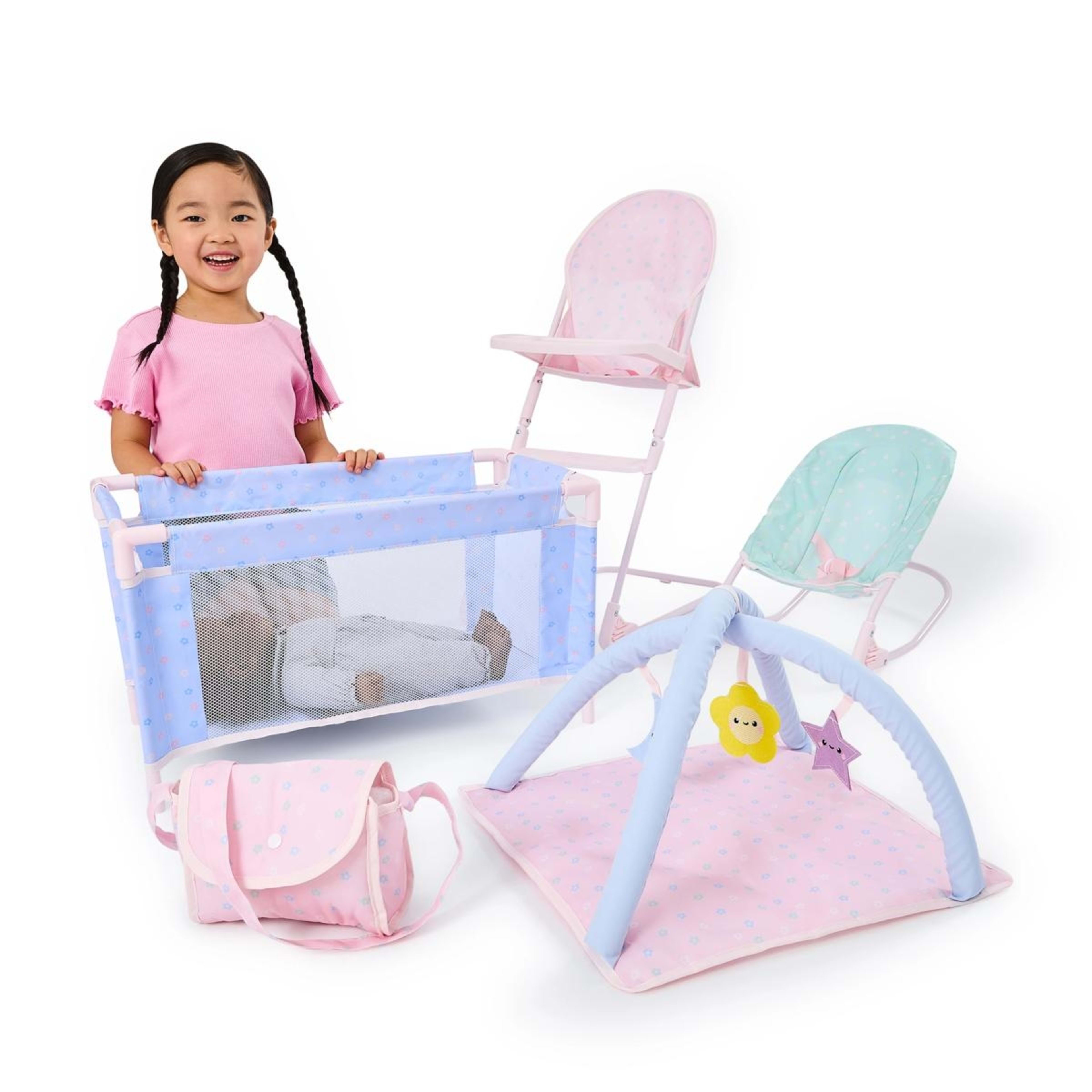1 5 Piece Doll Furniture Set, 1 of 10