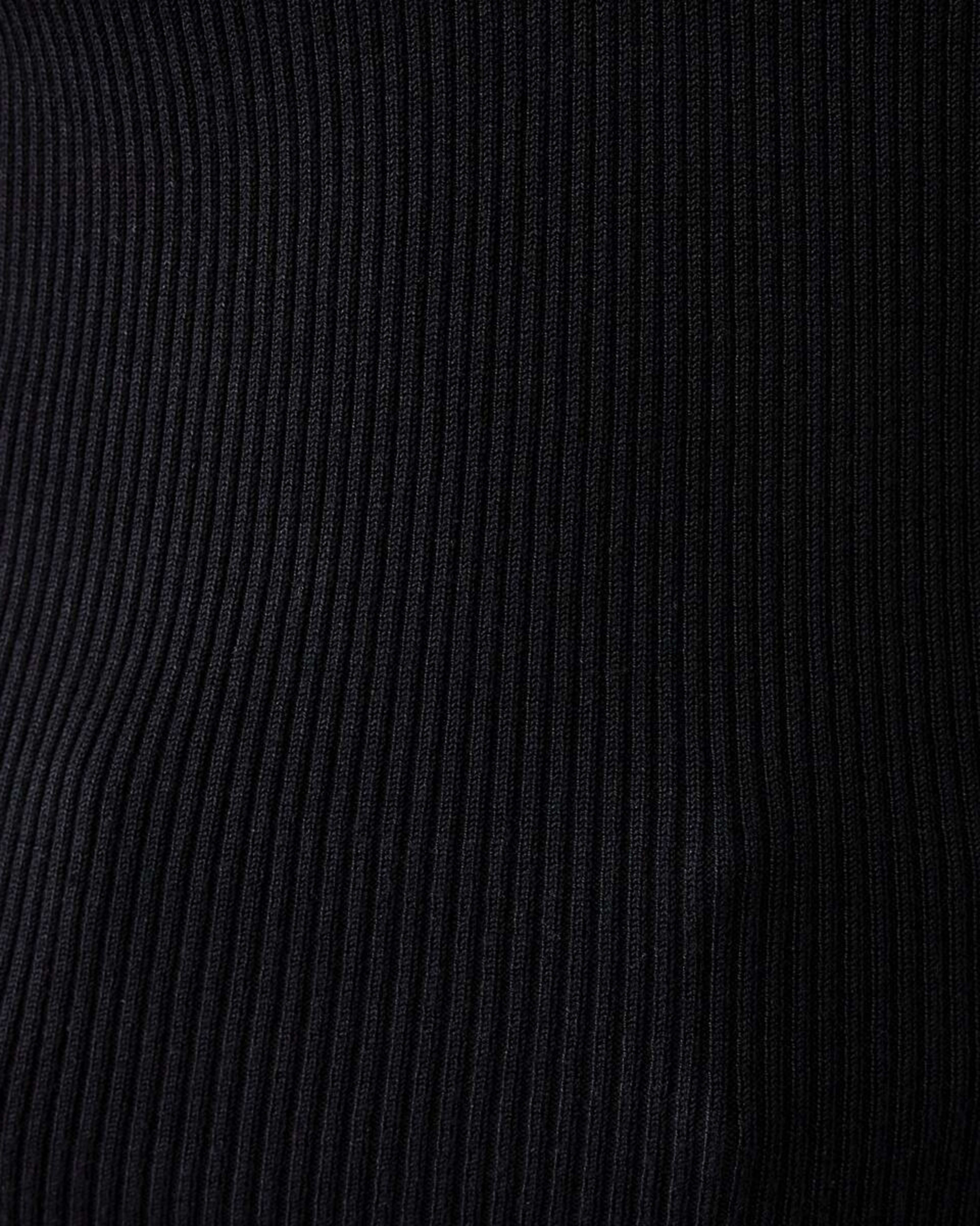 7 Short Sleeve Henley Neck Top Black, 7 of 7