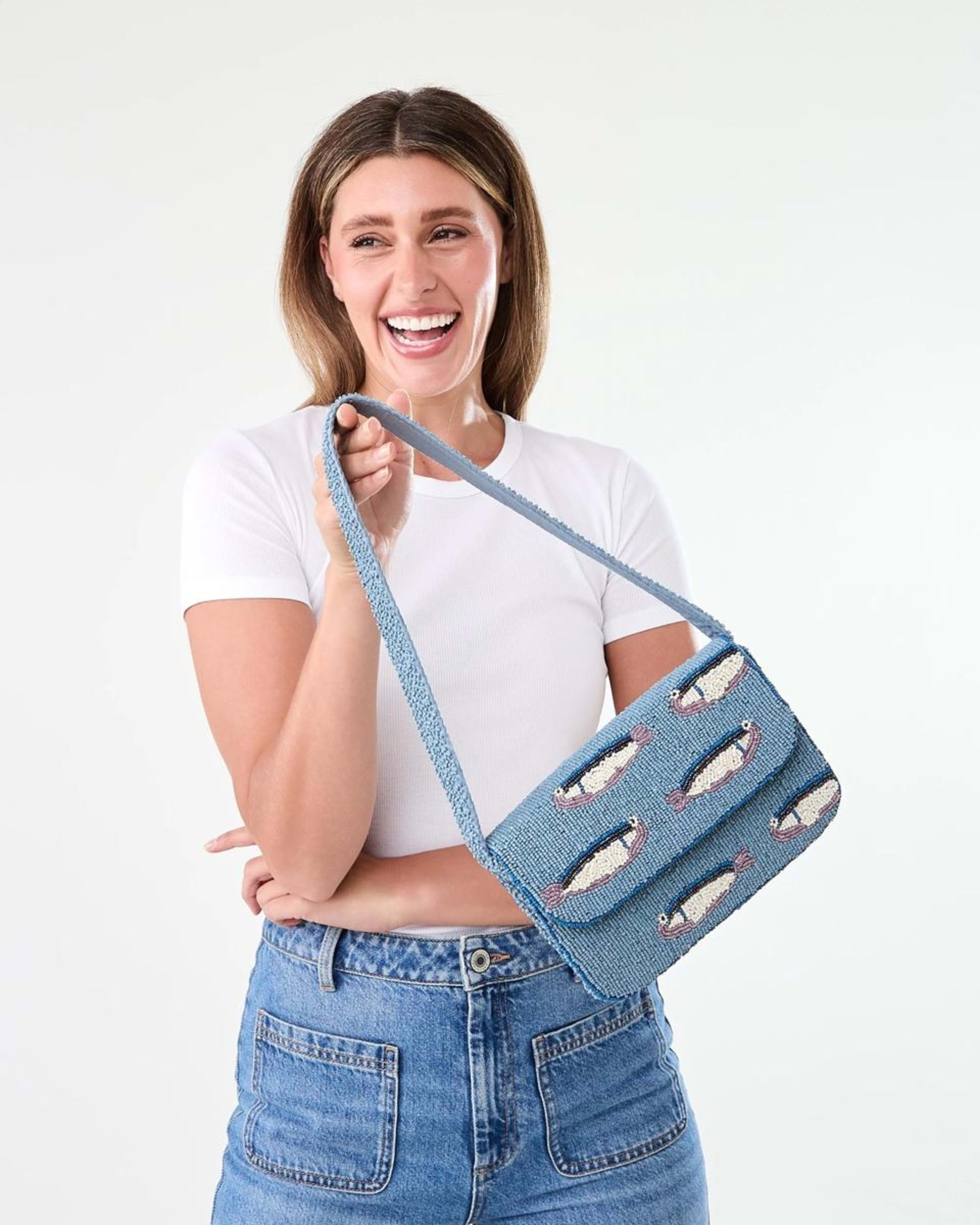 5 Beaded Shoulder Bag Sardines, 5 of 5