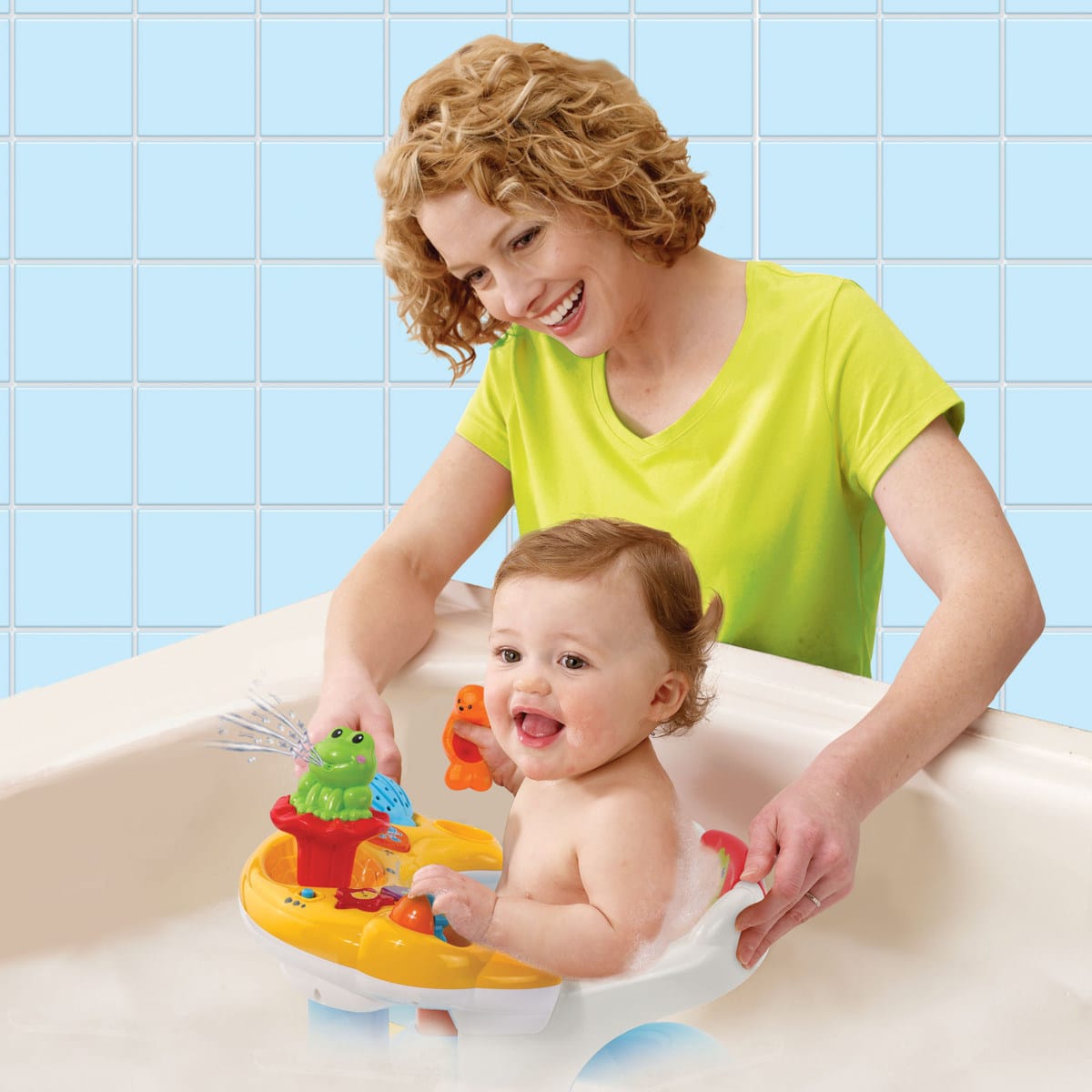 VTech Baby 2in1 Interactive Bath Seat Kmart