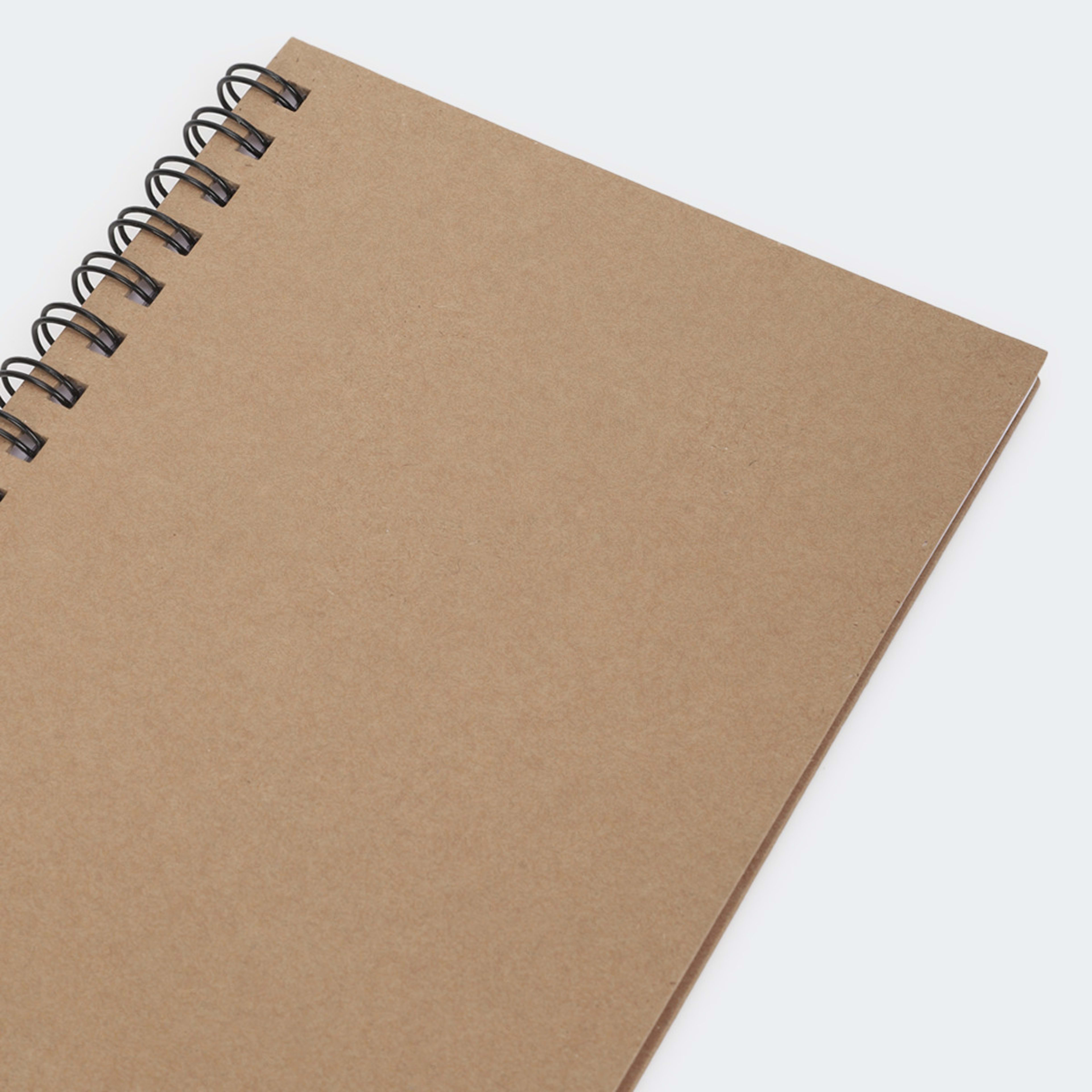 4 A5 Spiral Notebook - Kraft, 4 of 5