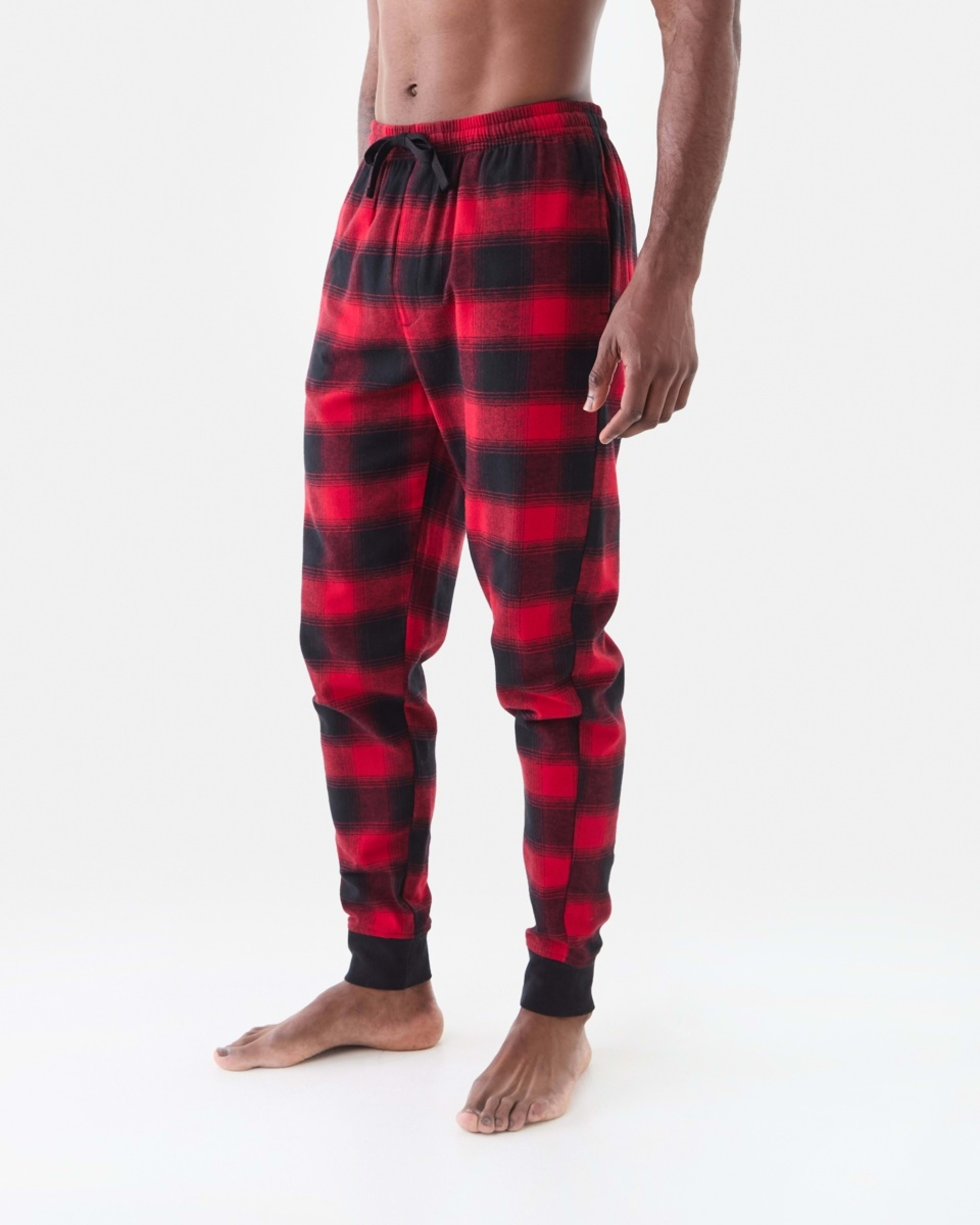 2 Brushed Twill Joggers Red Buffalo, 2 of 6