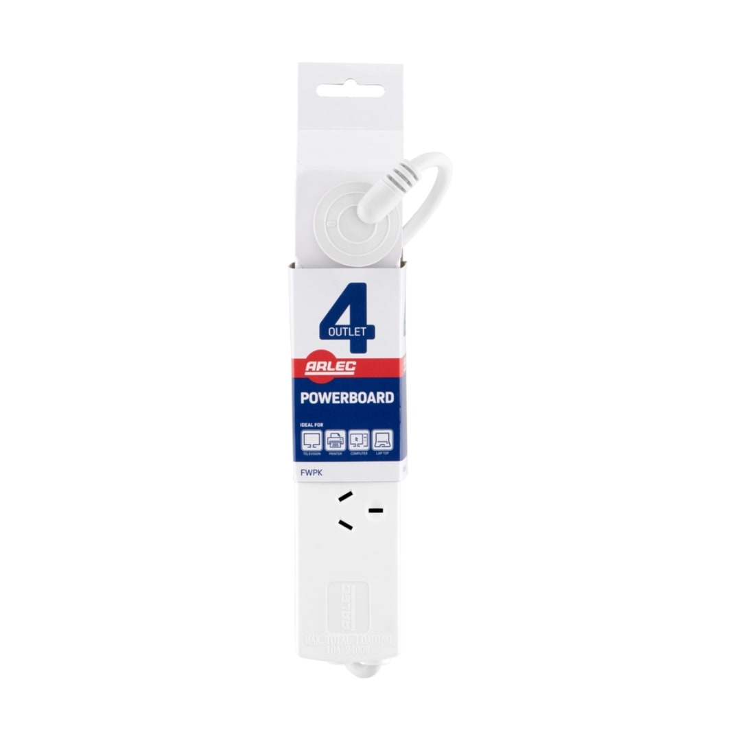4 Outlet Powerboard Kmart