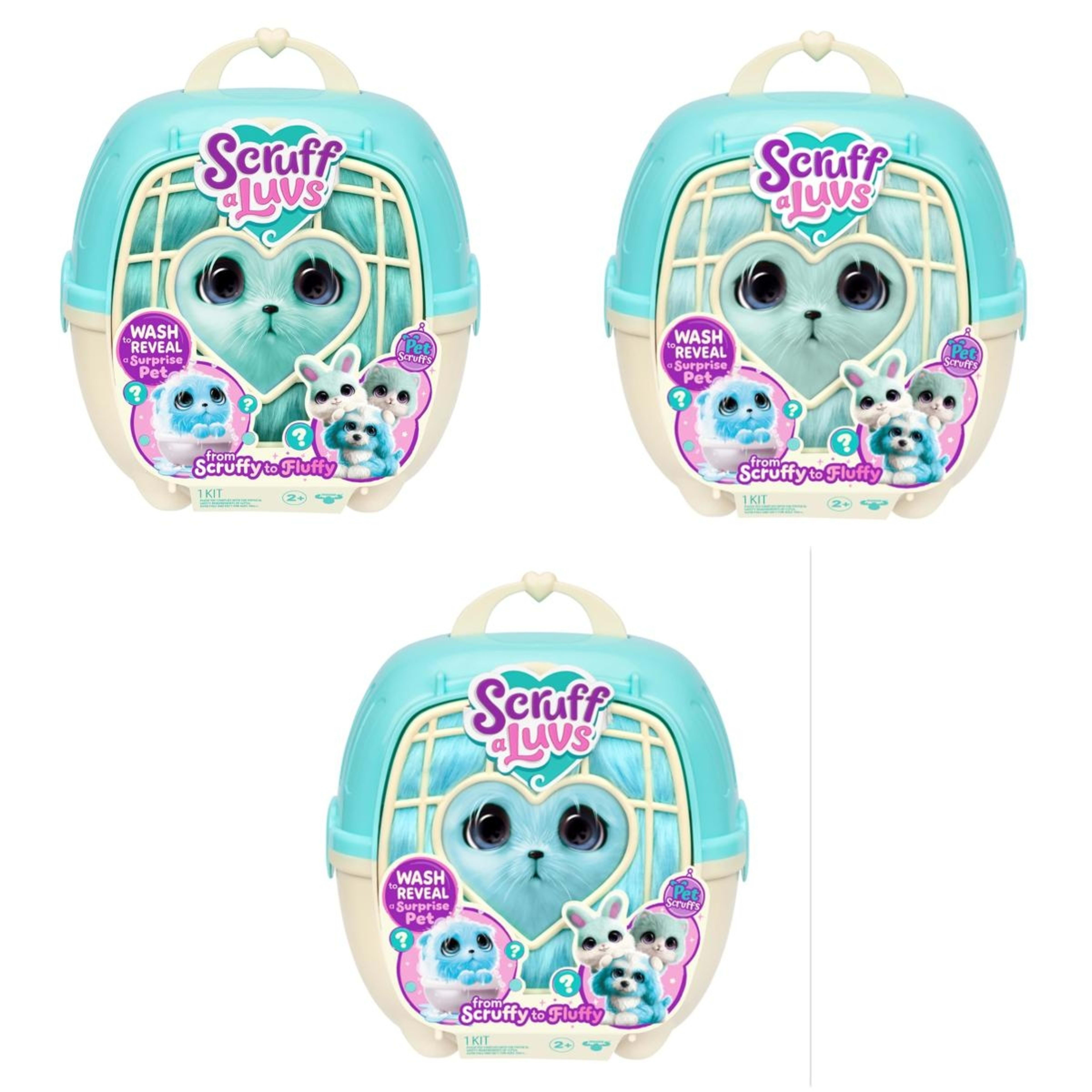 1 Scruff-A-Luvs Pet Scruff - Blue, Assorted