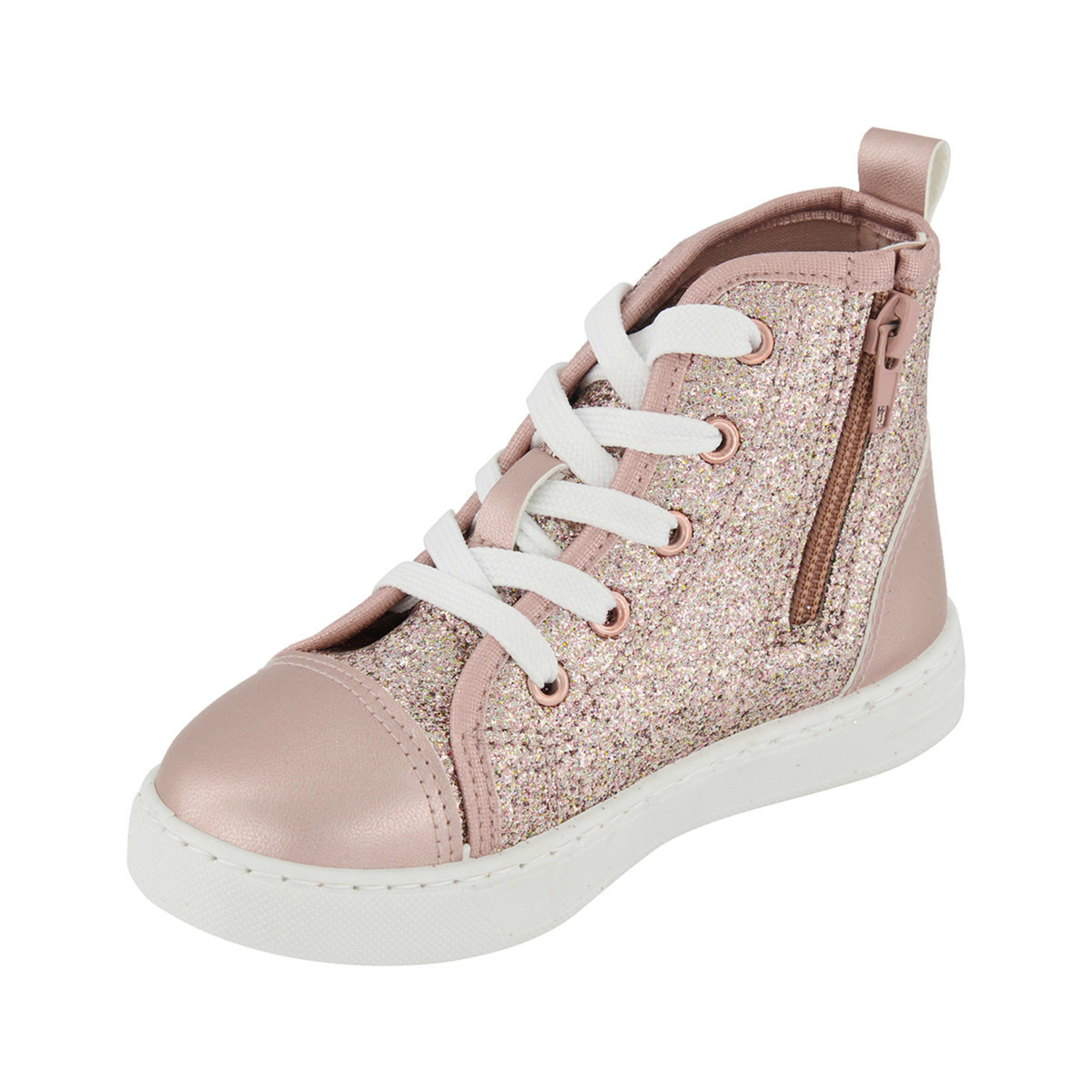 3 Junior High Top Shoes Rosegold, 3 of 5