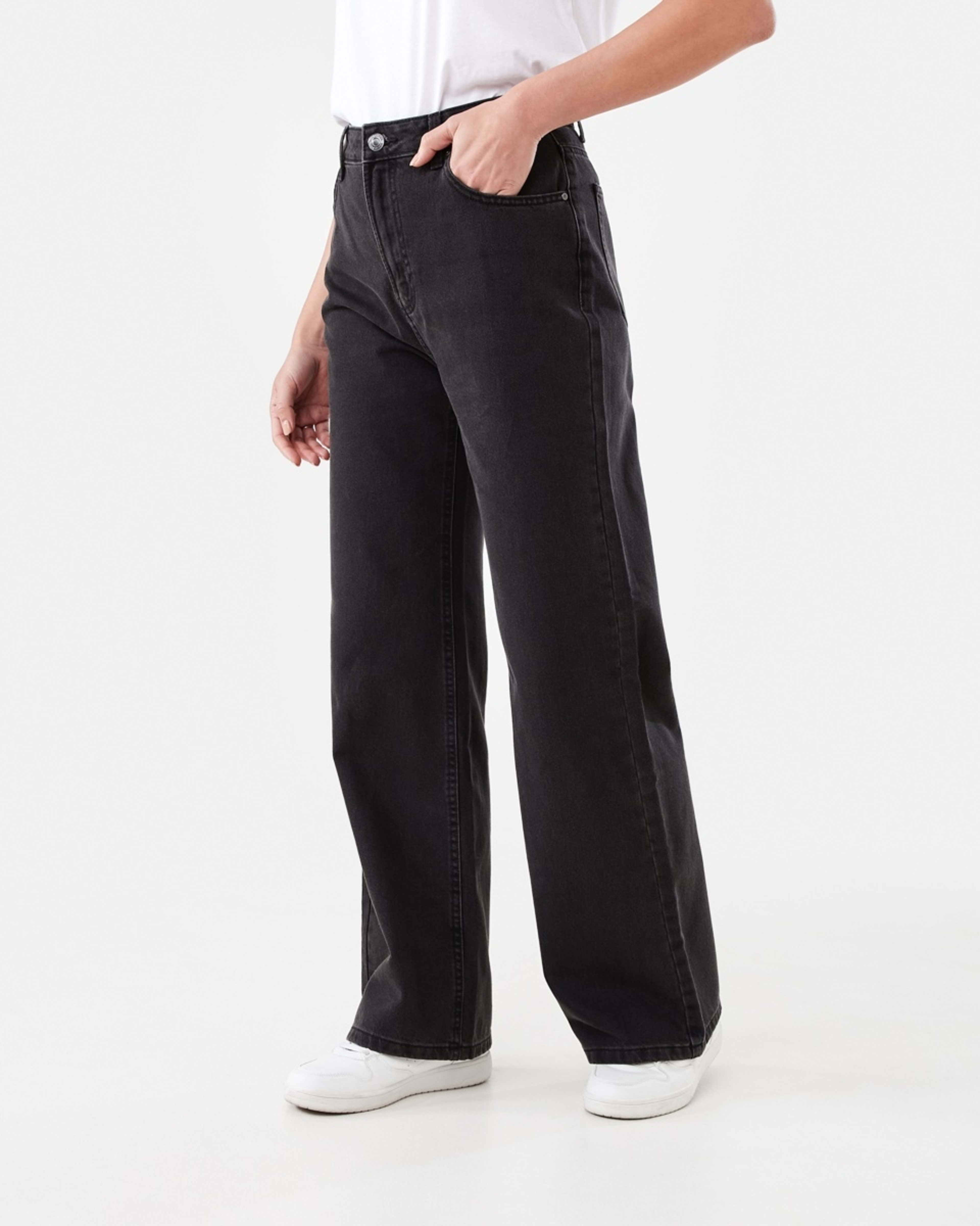 2 Straight Leg Jeans BLACK WASH, 2 of 5