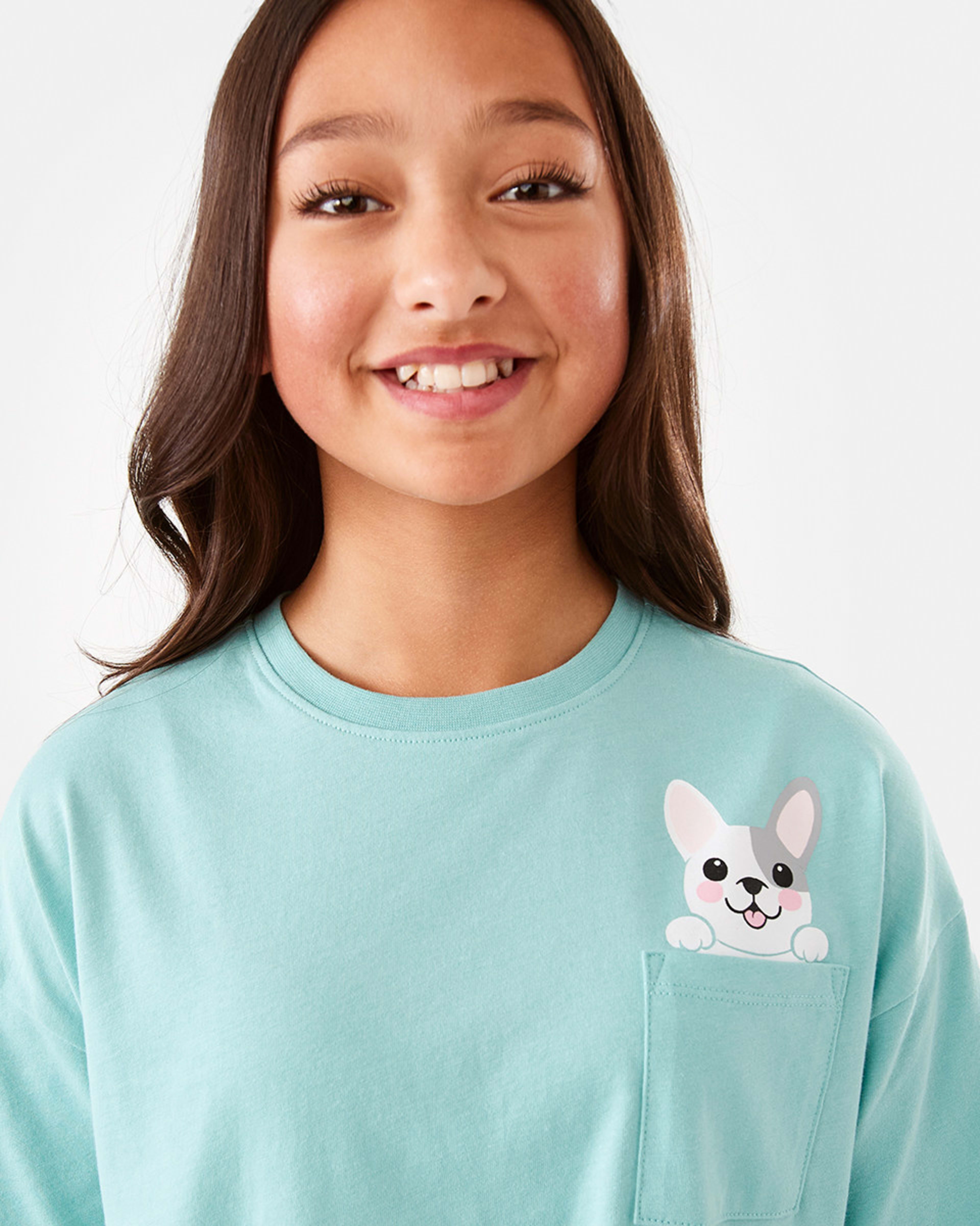 3 Short Sleeve Jersey Knit Pyjama Set Doggemblu, 3 of 10