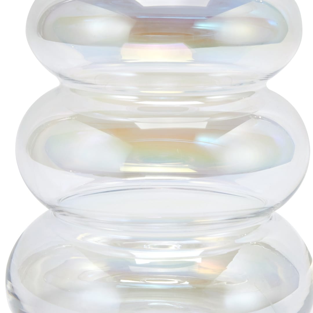 Iridescent Glass Bubble Vase - Kmart