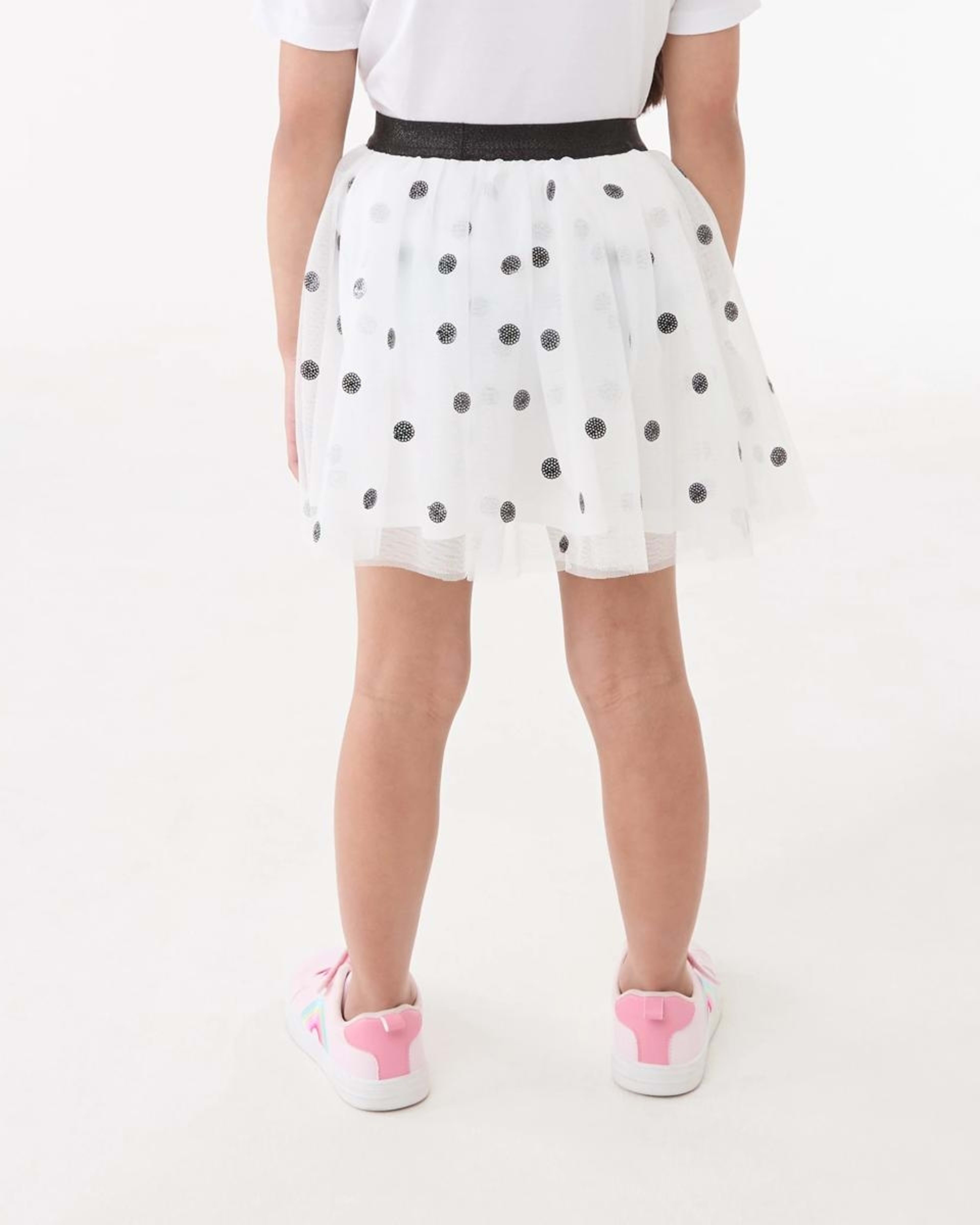 2 Tutu Skirt MAGICAL HAIL SPOTS WHITE, 2 of 6