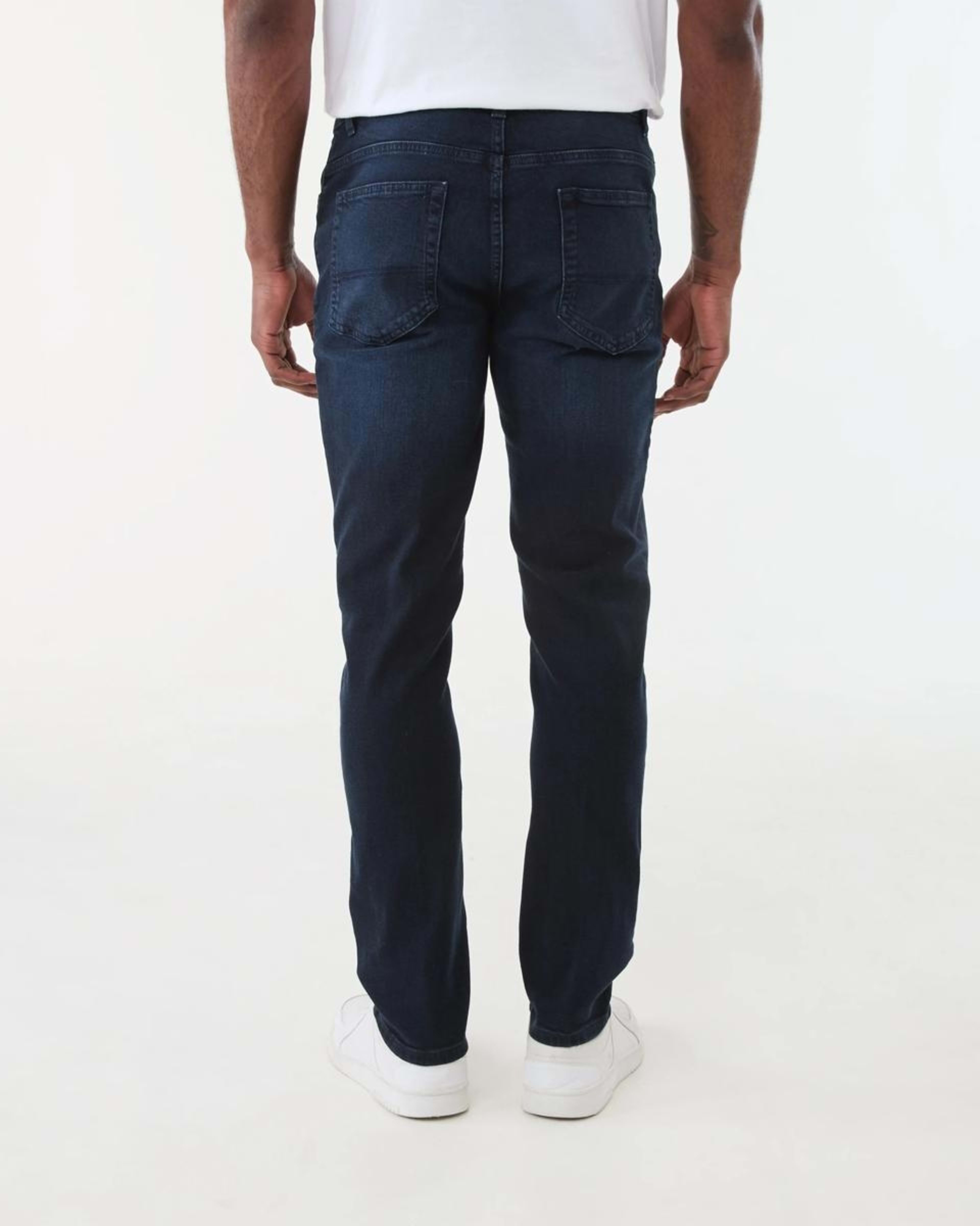 3 Slim Fit Stretch Jeans Blu Blk, 3 of 5