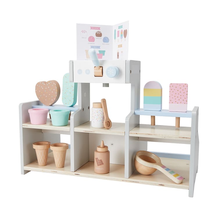 18 Piece Wooden IceCream Shop Kmart