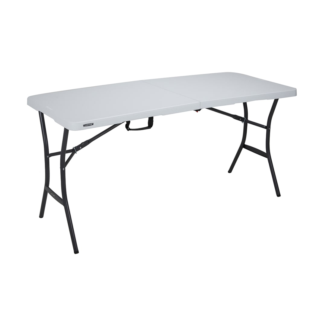 Lifetime 5ft. Blowmould Bi-Fold Table - Kmart