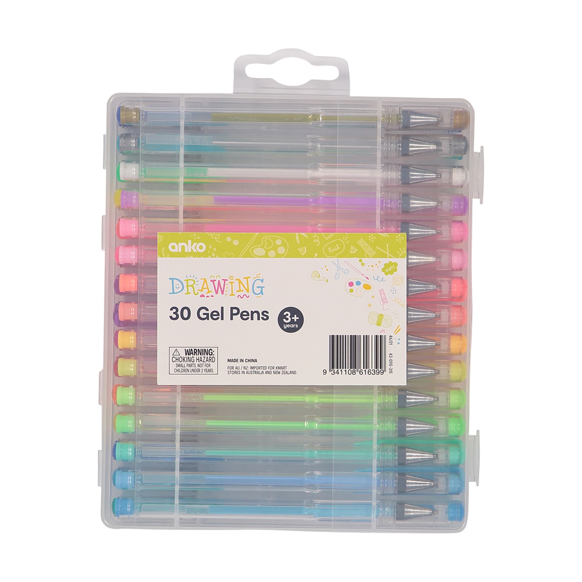 30 Pack Gel Pen Kmart