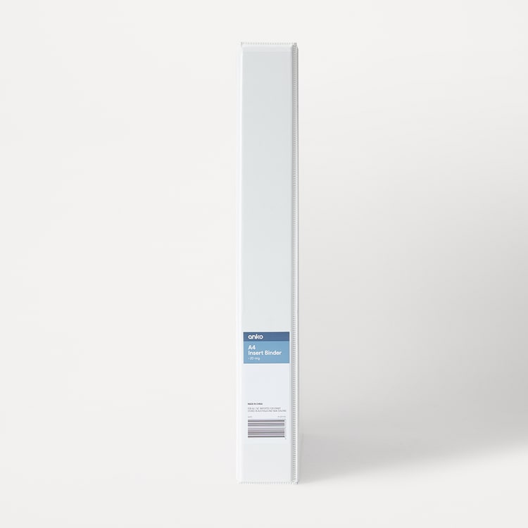 2D Ring Insert Binder Kmart