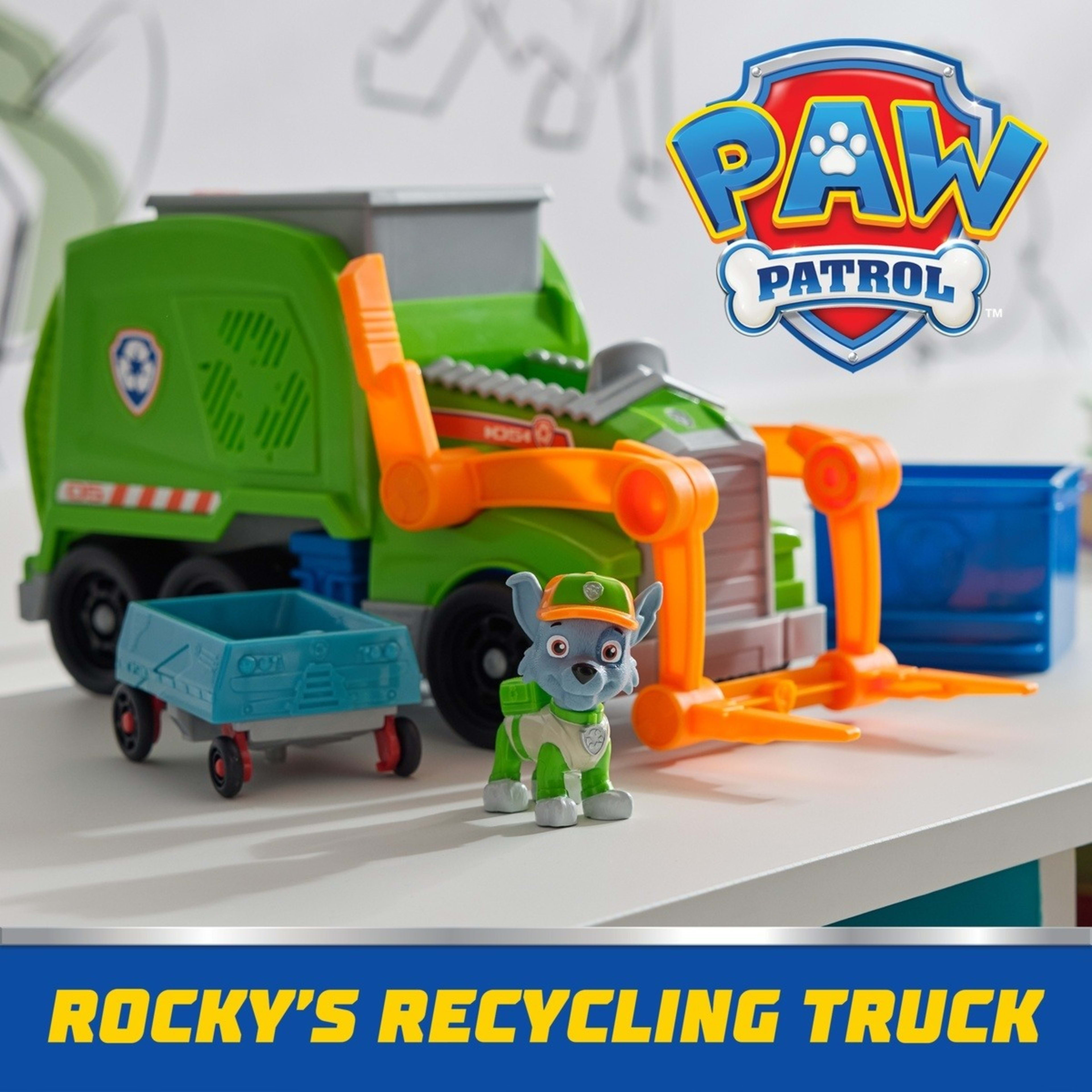 3 PAW Patrol Crush 'N' Roll Recycling Truck, 3 of 10
