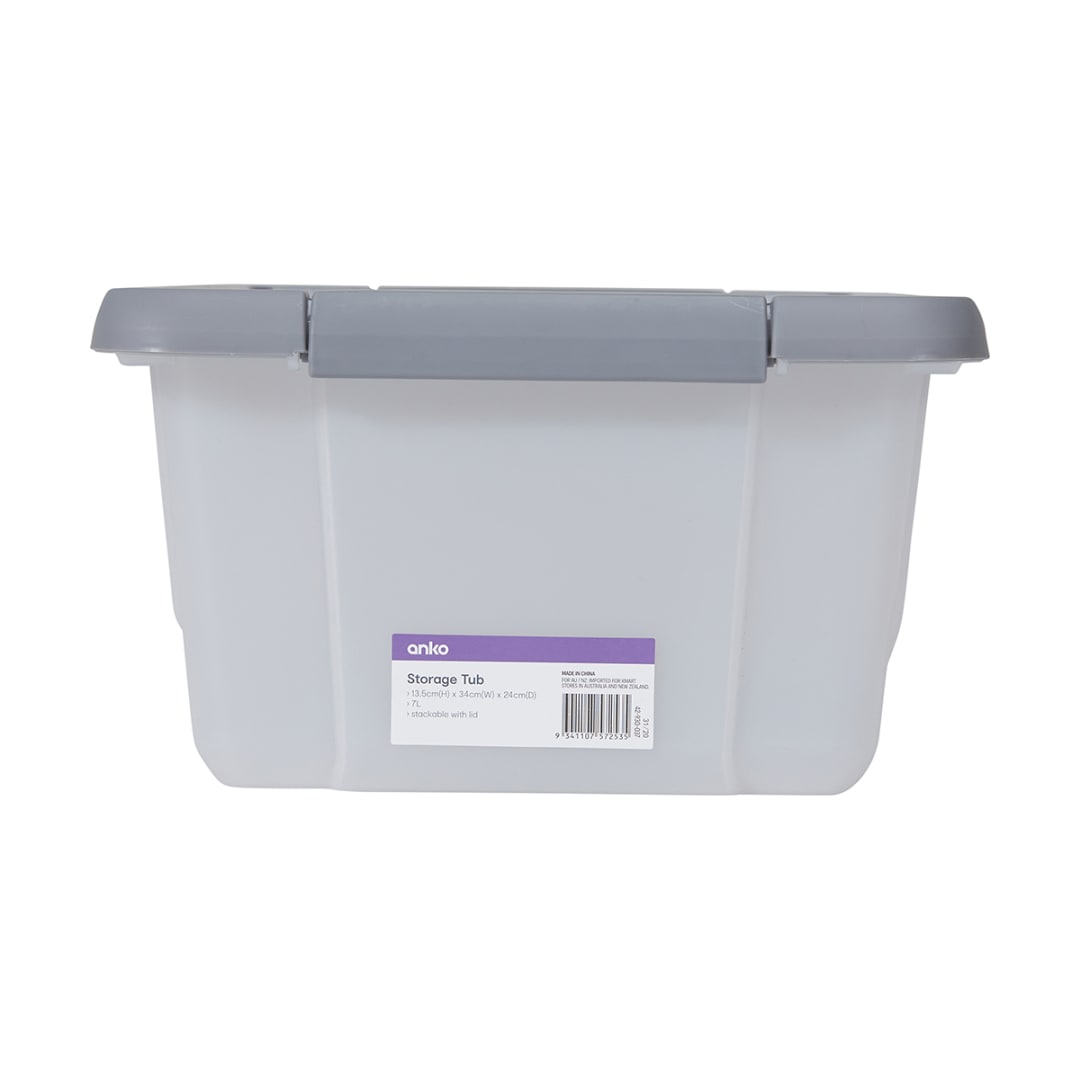 7L Storage Tub Kmart