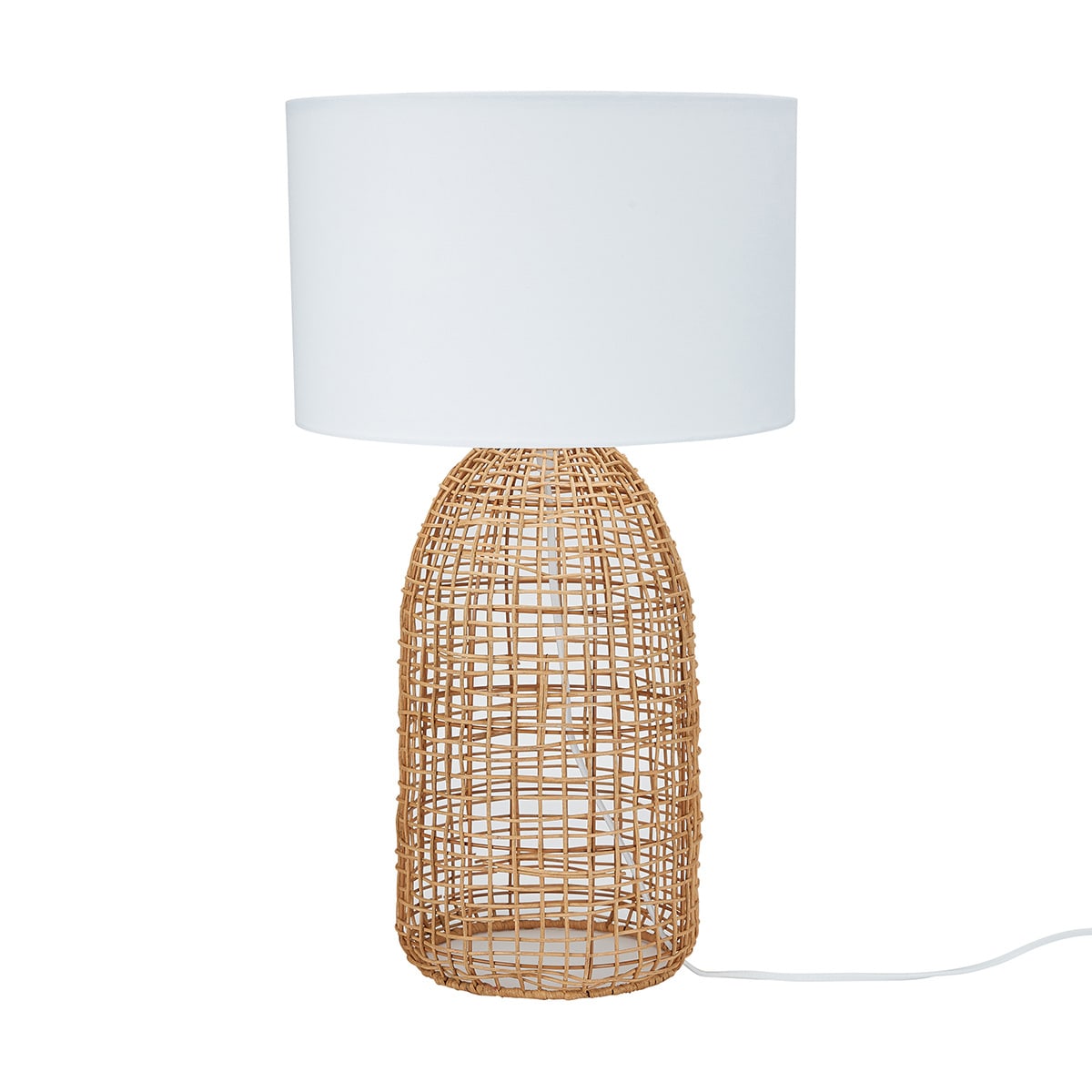 kmart floor rattan lamp