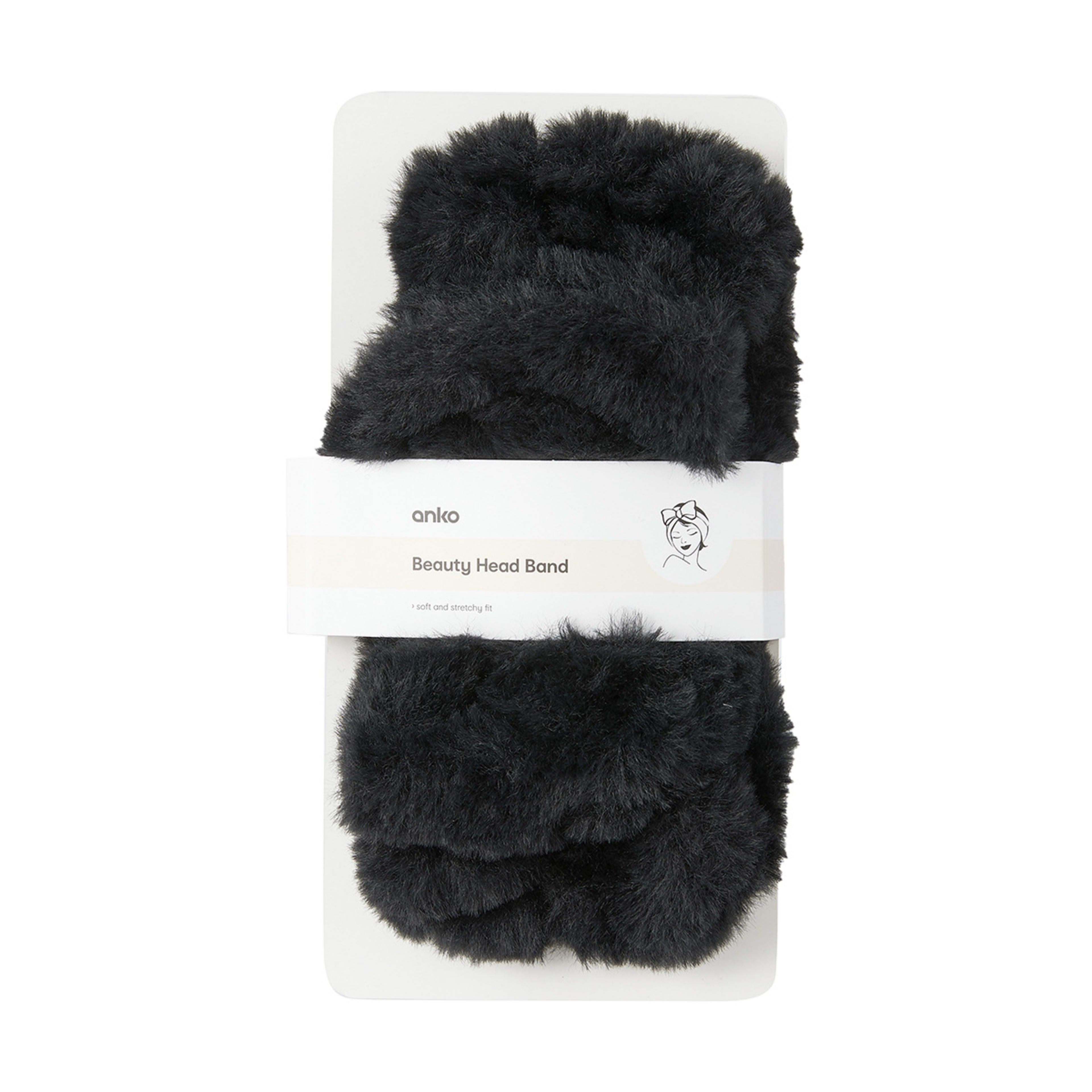 5 Beauty Head Band - Black, 5 of 5