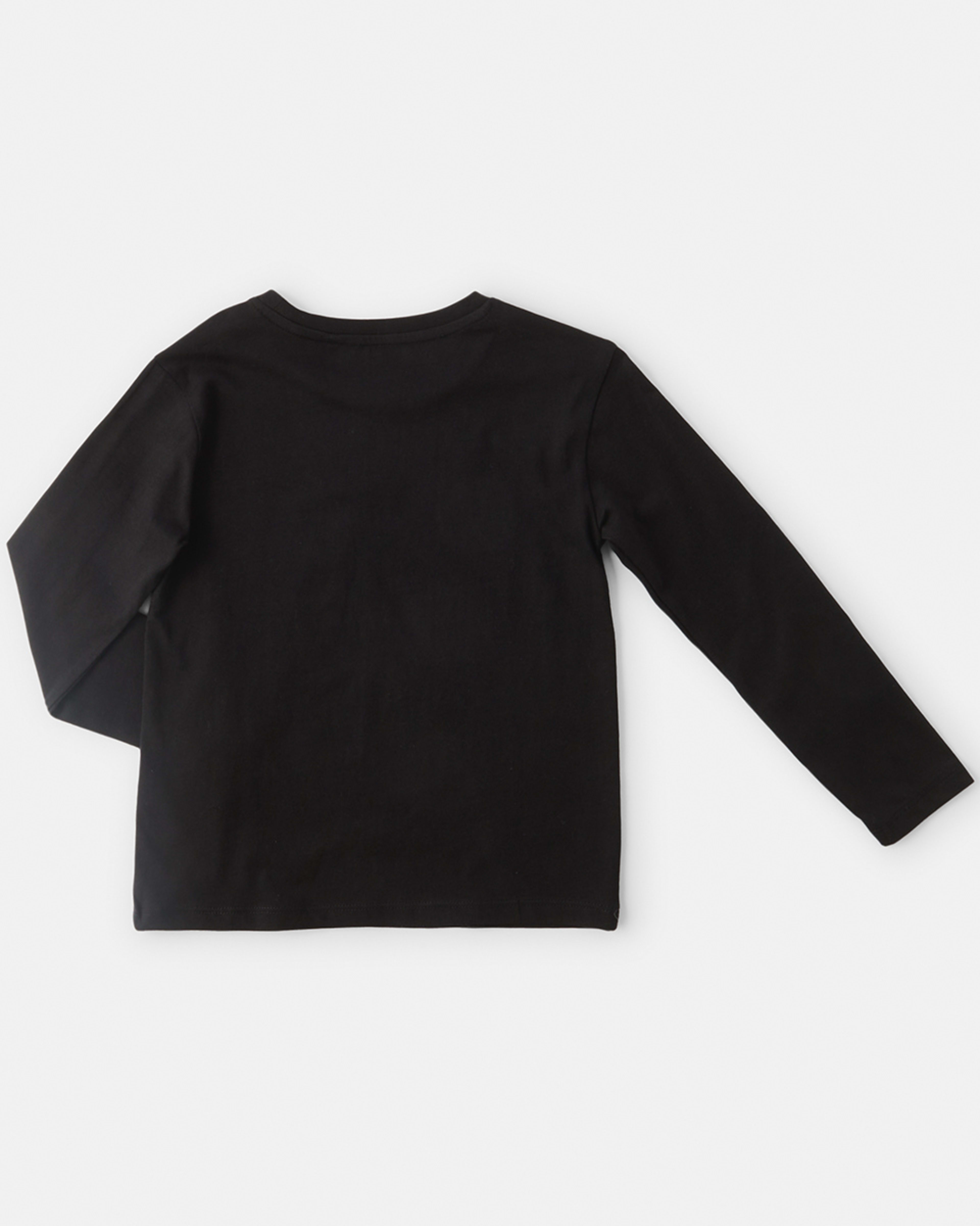 8 Long Sleeve Print T-shirt Black Dino, 8 of 8
