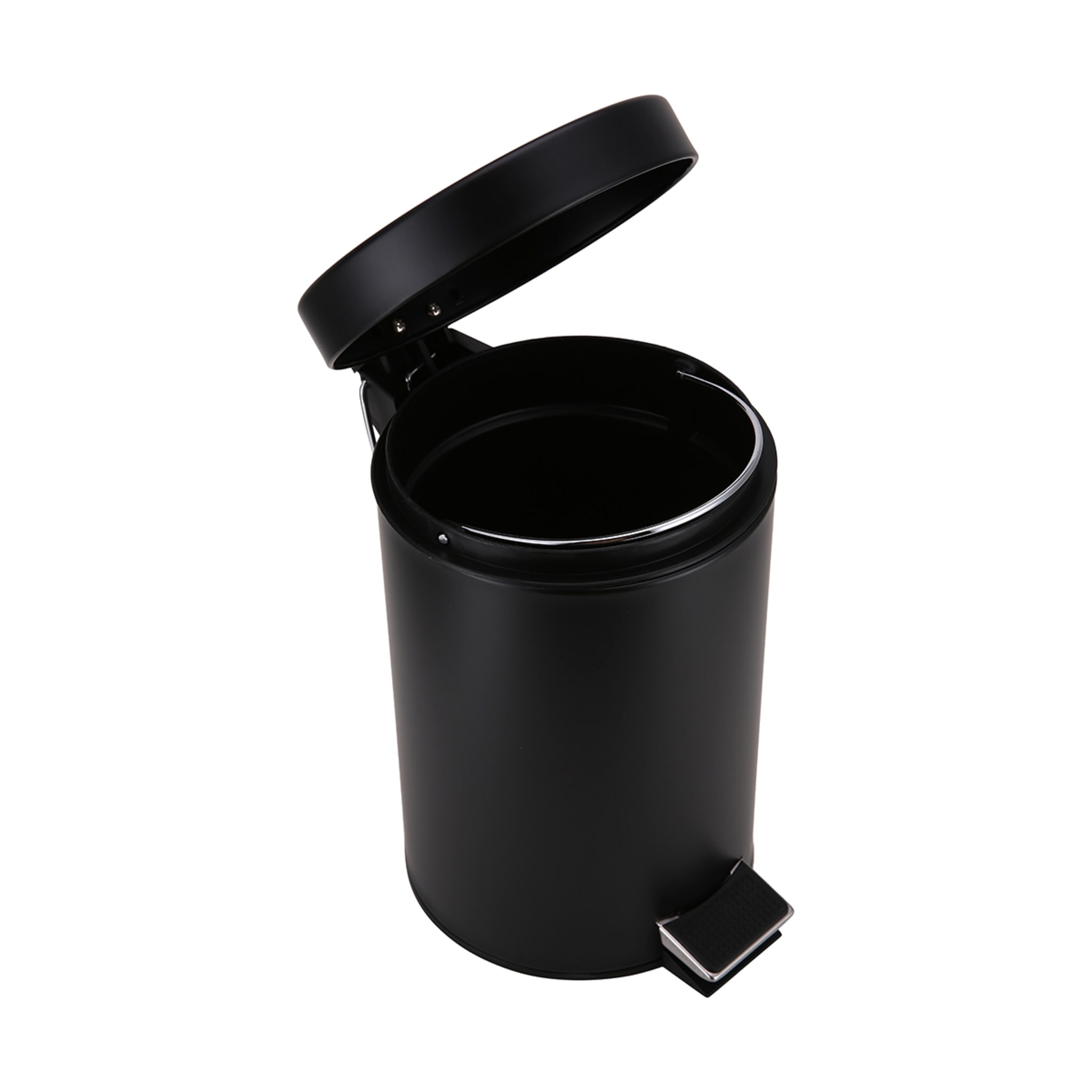 3L Rubbish Bin Black Kmart