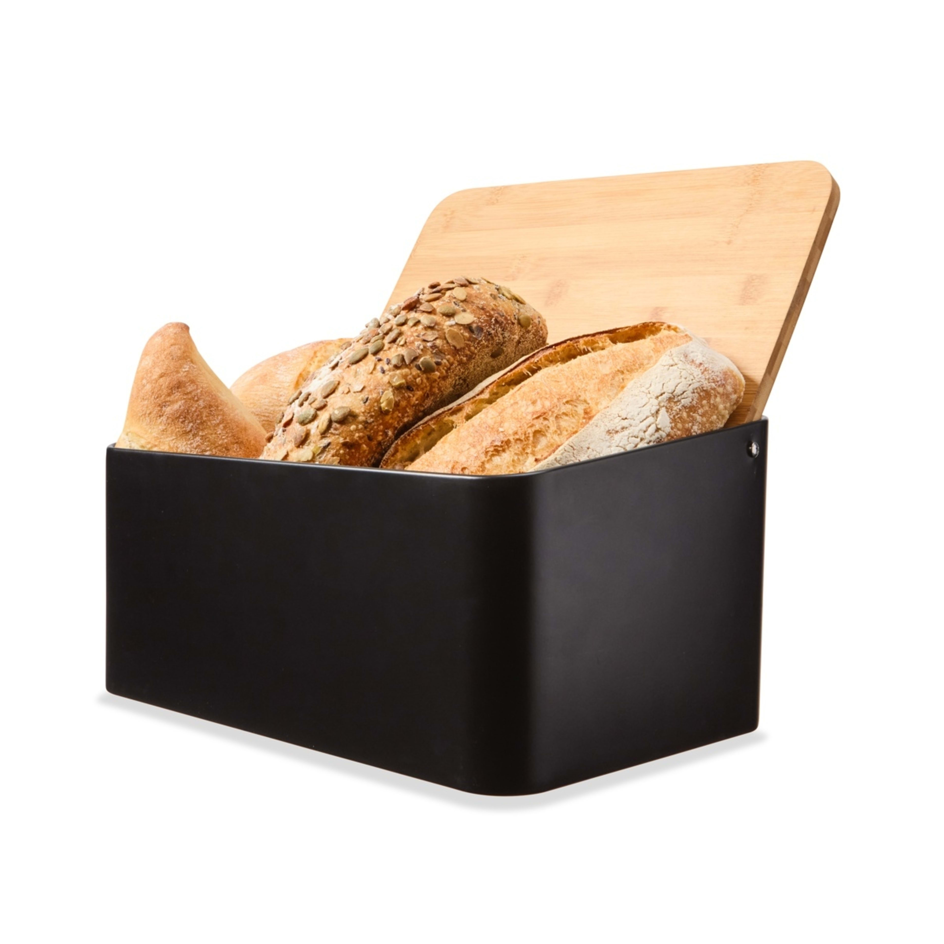 1 Bread Bin - Black