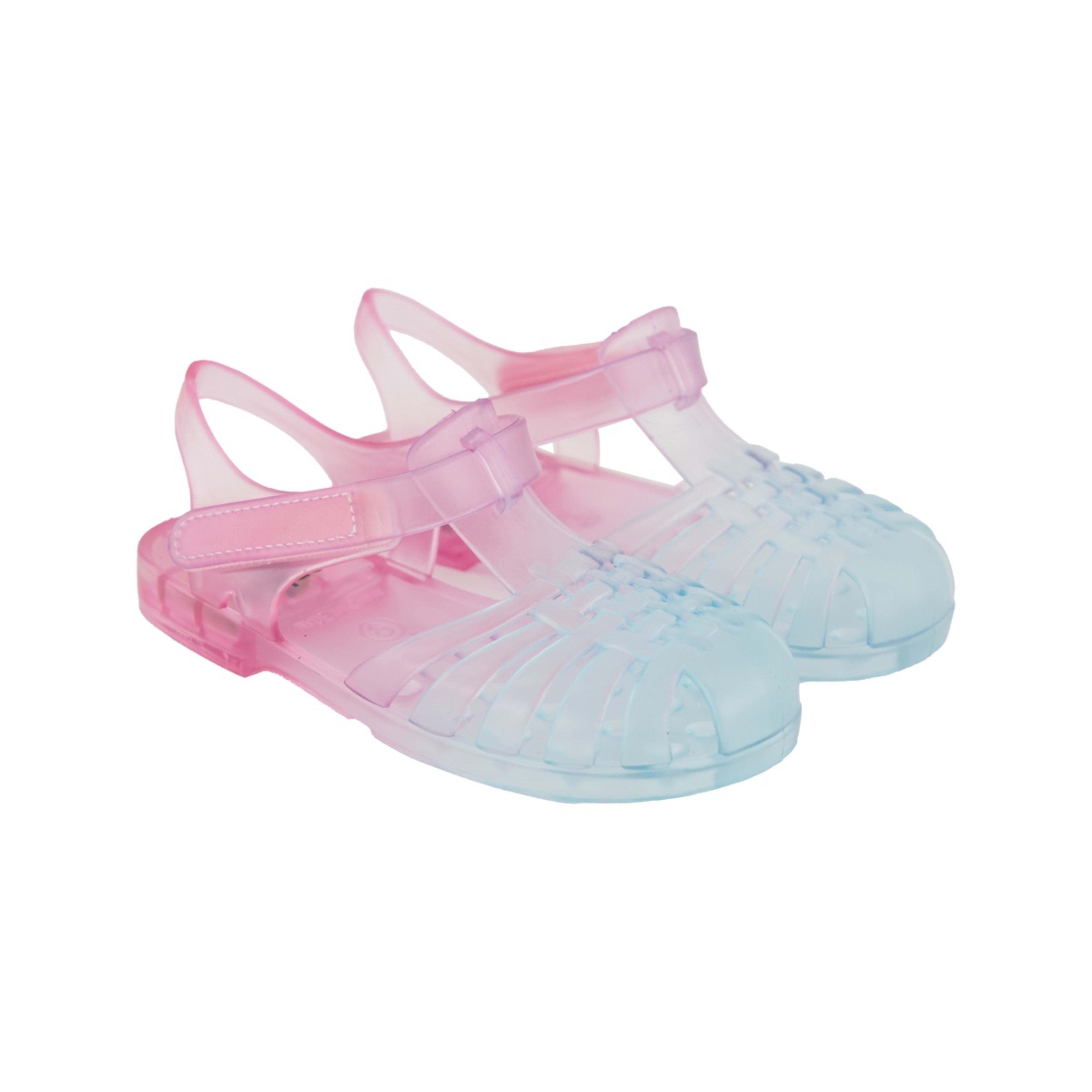 1 Junior Jelly Sandals Cyclamen Ombre Jelly, 1 of 6