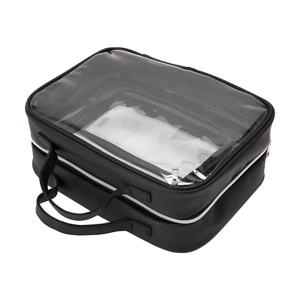 Organiser Clear and Black Kmart