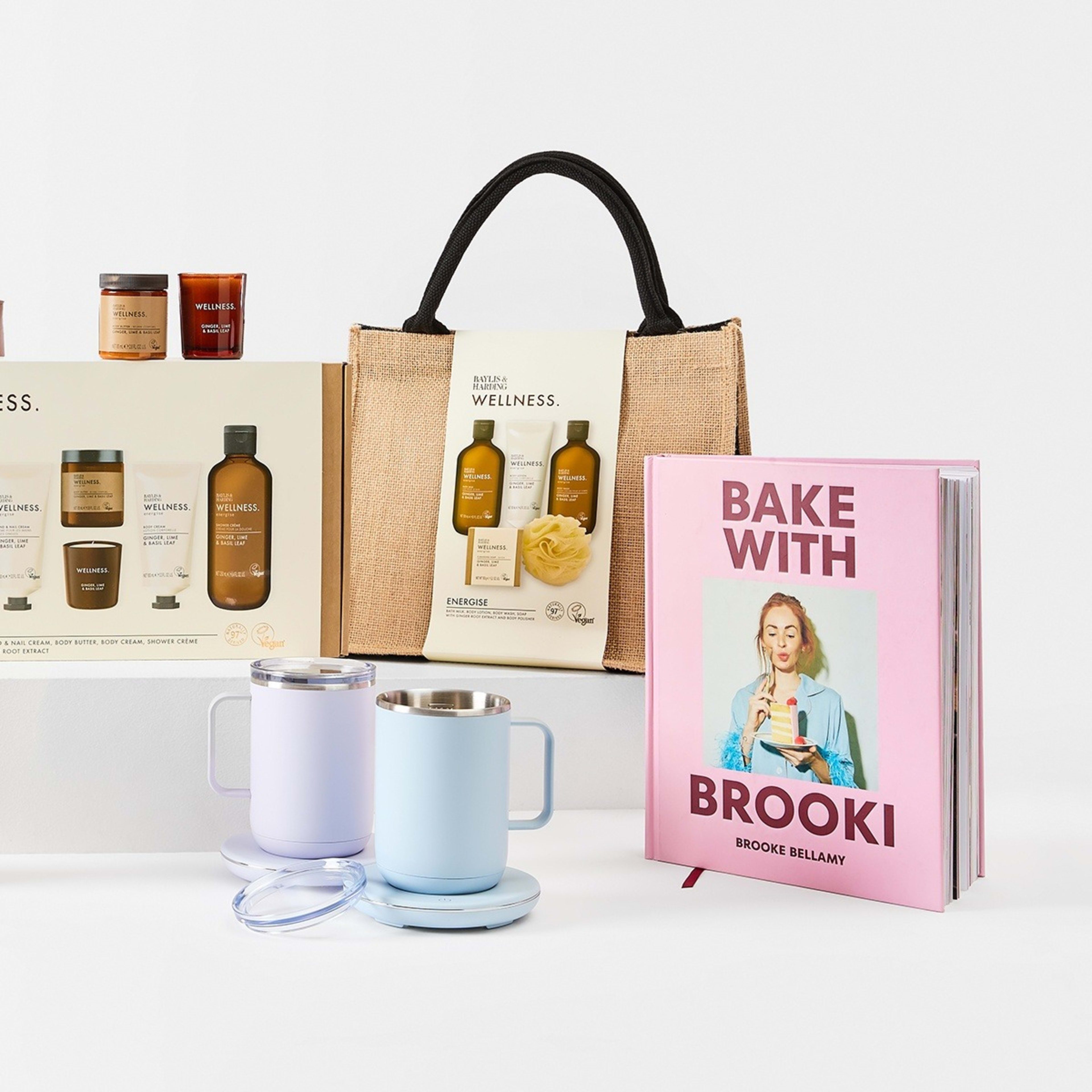 4 Baylis & Harding Wellness and Energise Tote Bag Gift Set - Ginger, Lime and Basil Leaf, 4 of 4