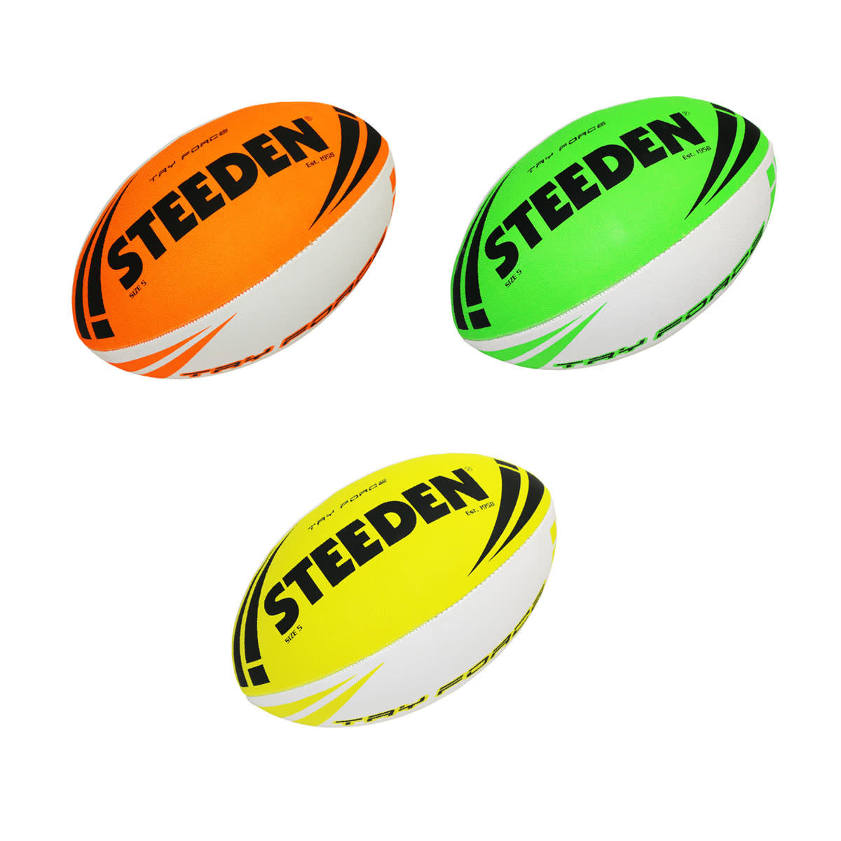 Steeden Try Force Ball Size 5 Assorted Kmart