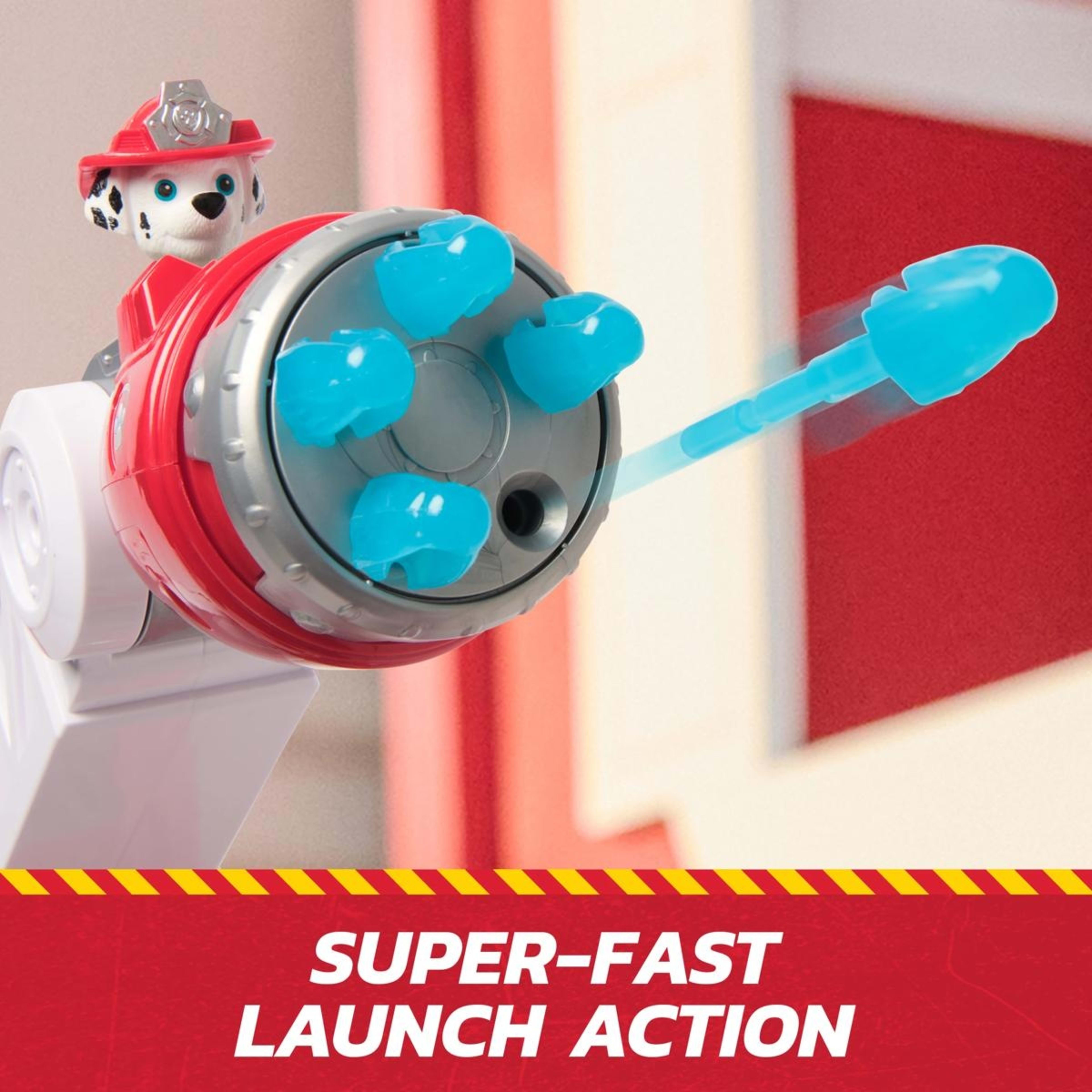 6 PAW Patrol Fire Rescue Rapid Reload Fire Truck, 6 of 9