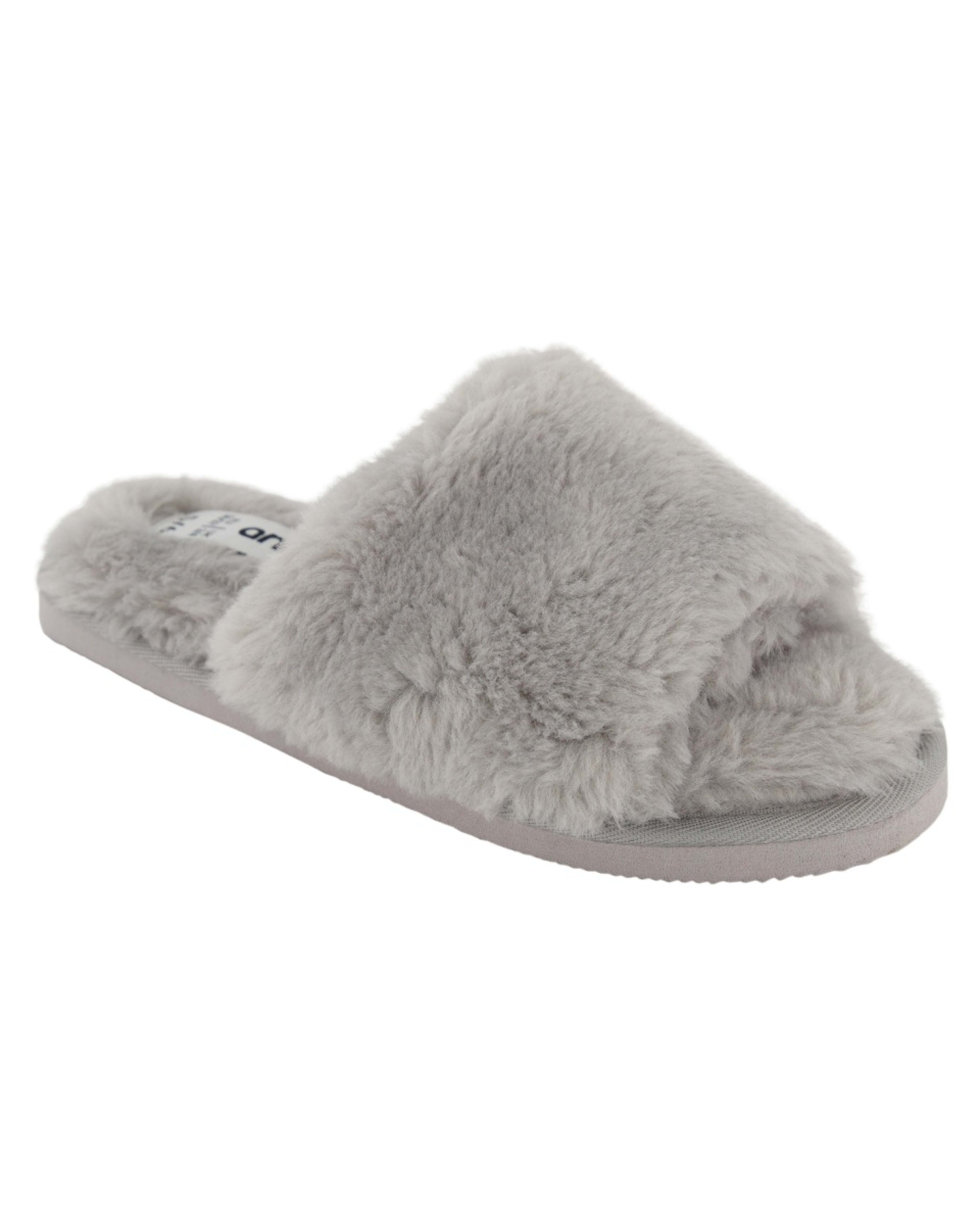 1 One Band Slipper Slides Micro Grey