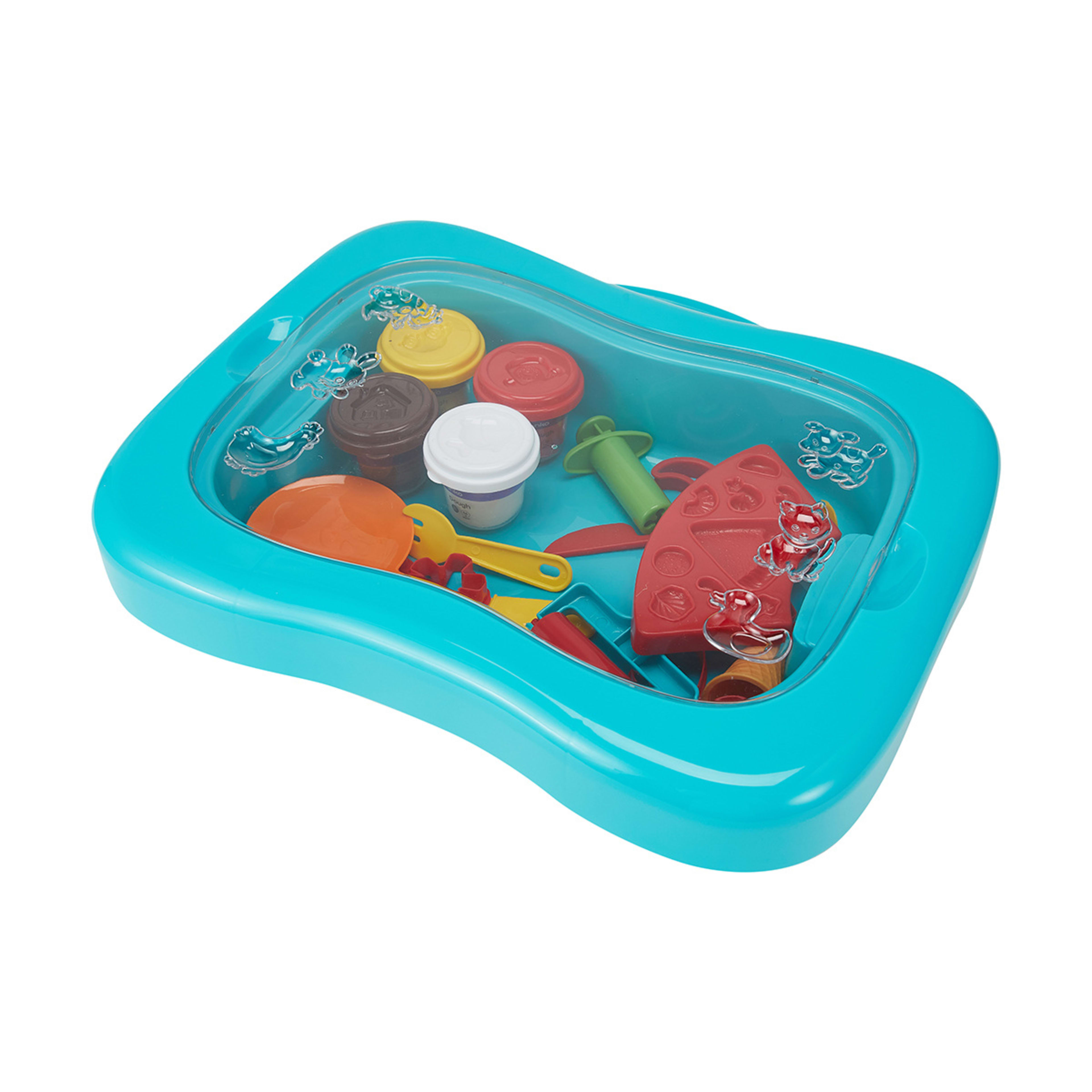 25 Piece Dough Activity Tray / Table Kmart