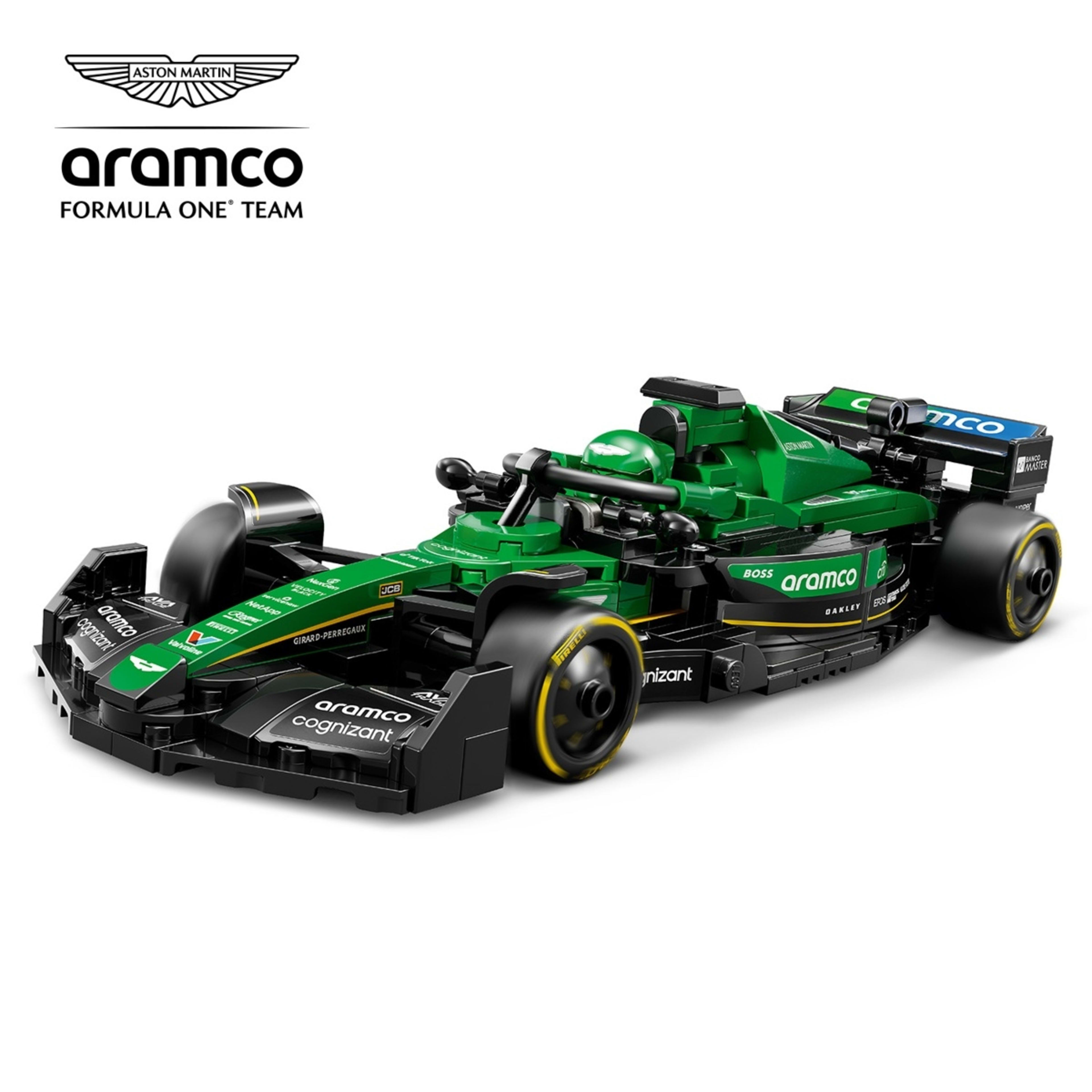 9 LEGO Speed Champions Aston Martin Aramco F1 AMR24 Race Car 77245, 9 of 10