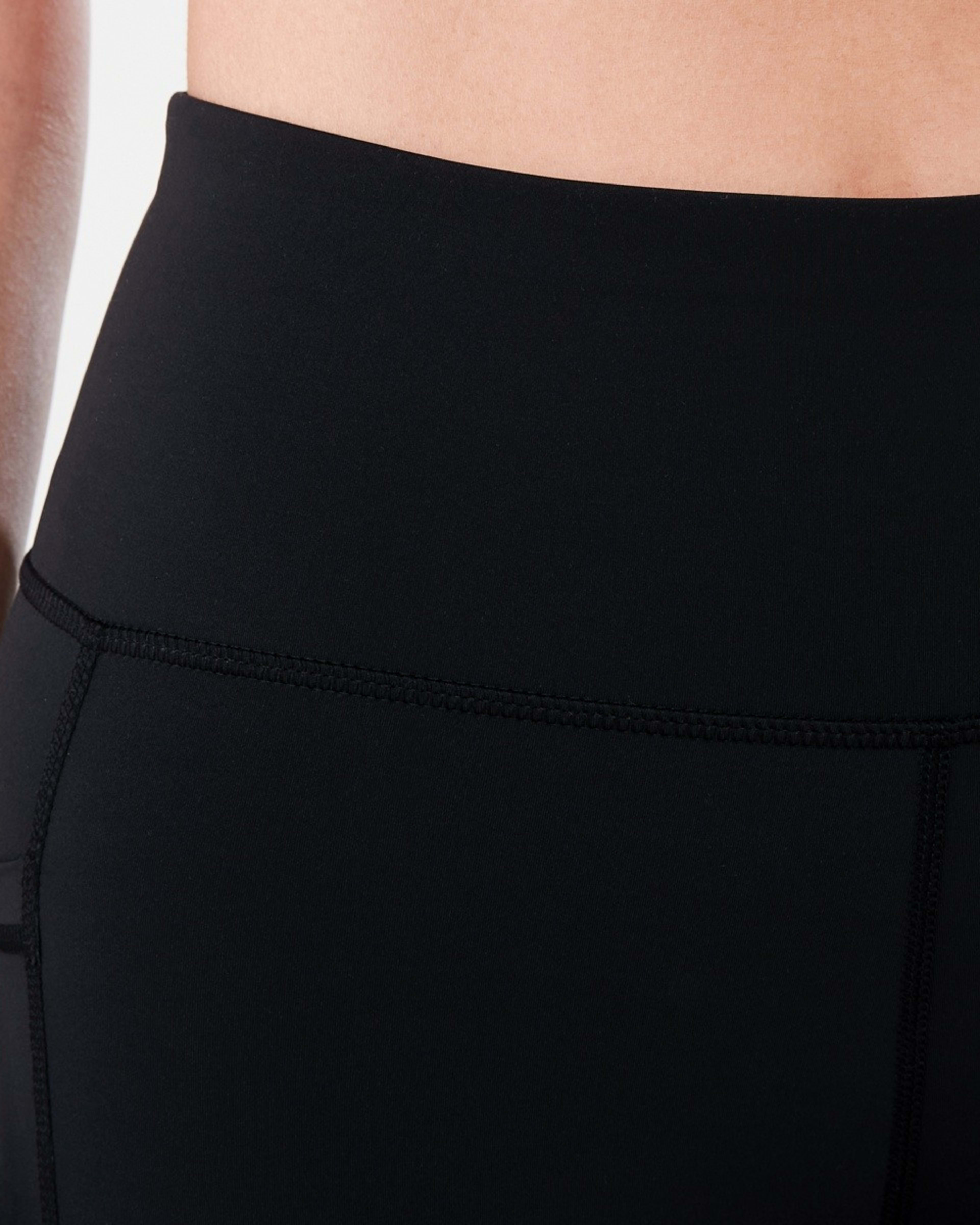 5 Active Womens Crop Training Leggings BLACK, 5 of 6