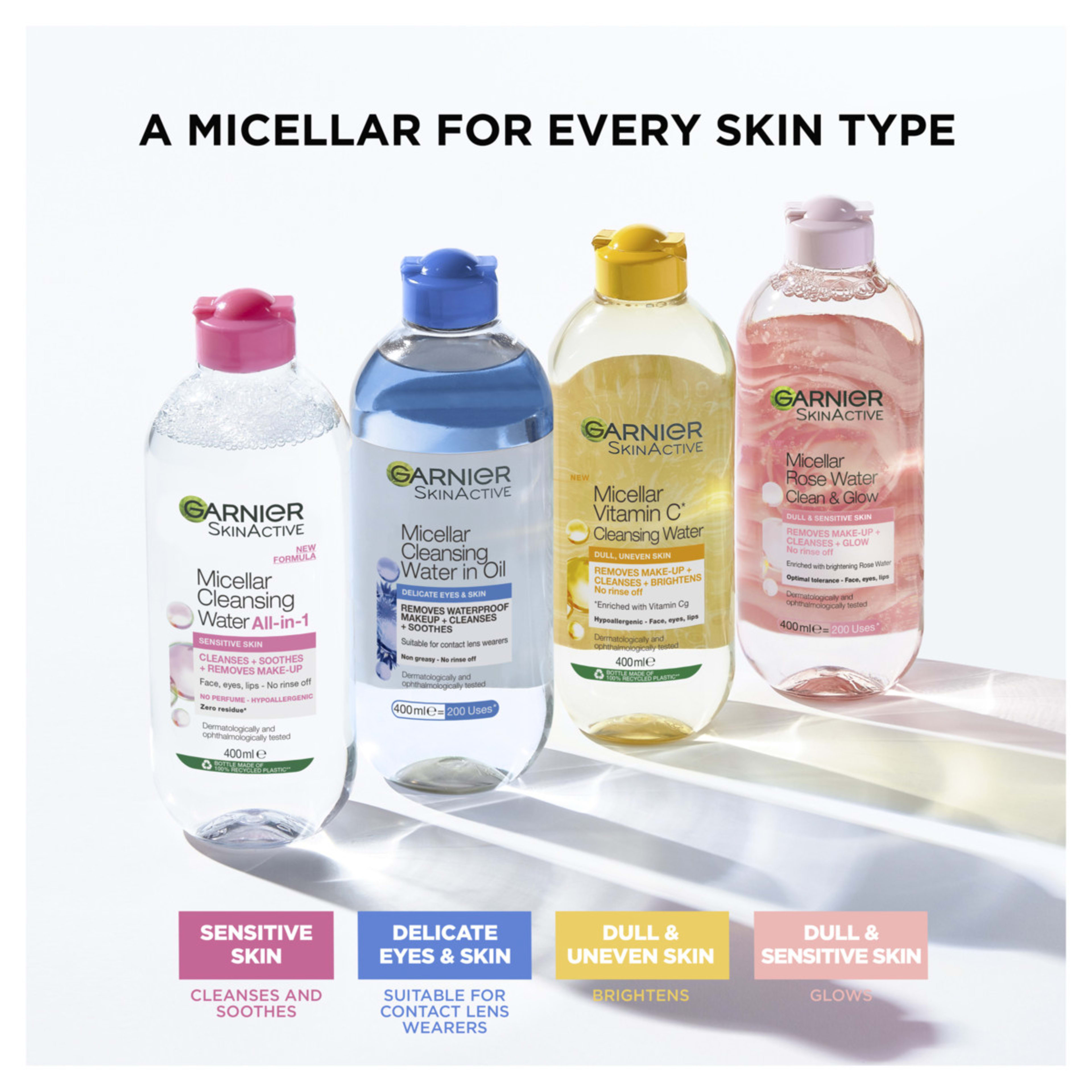 6 Garnier SkinActive Micellar Vitamin C Cleansing Water, 6 of 8