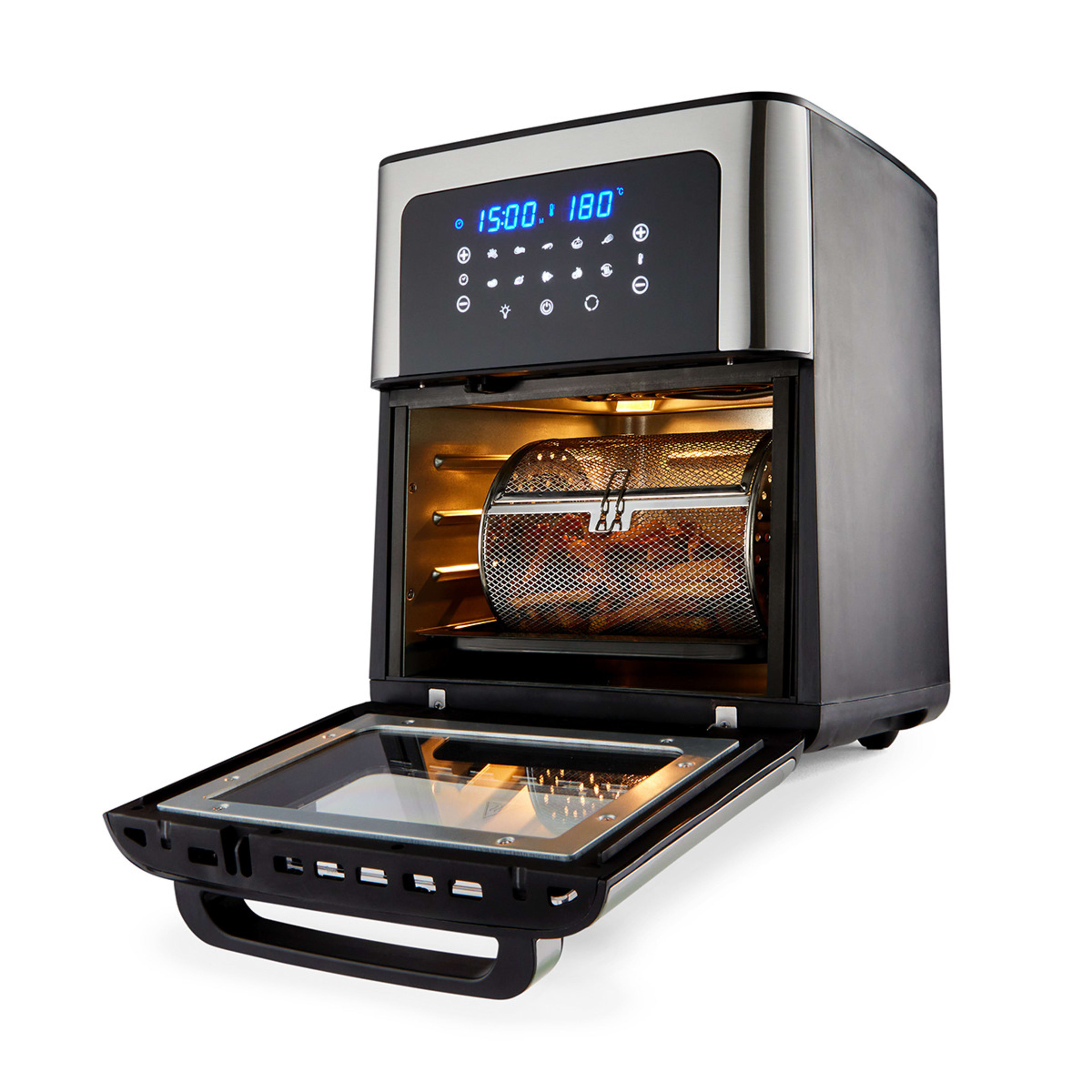 4 12L Air Fryer Oven - Silver, 4 of 10