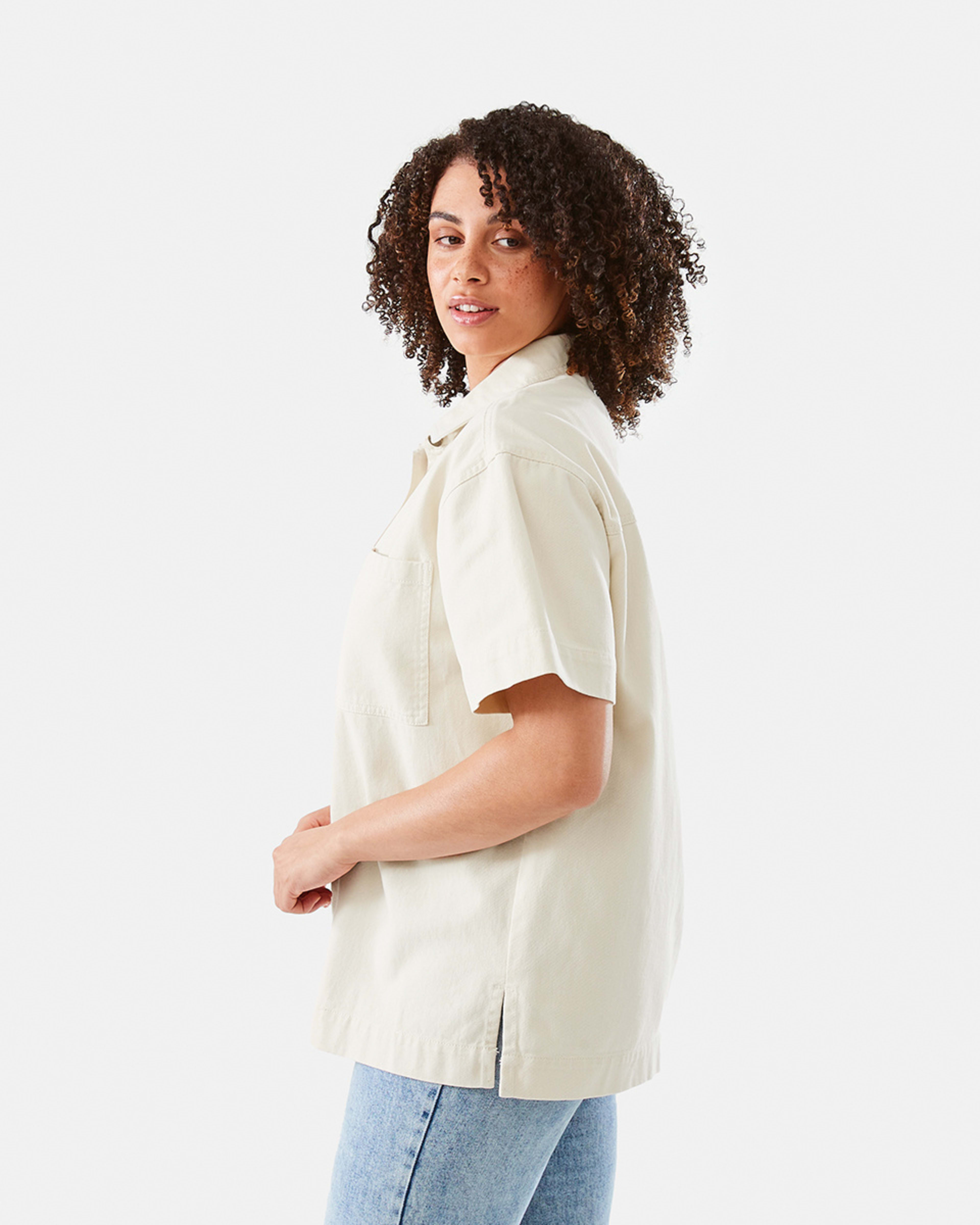 Short Sleeve Denim Shirt - Kmart