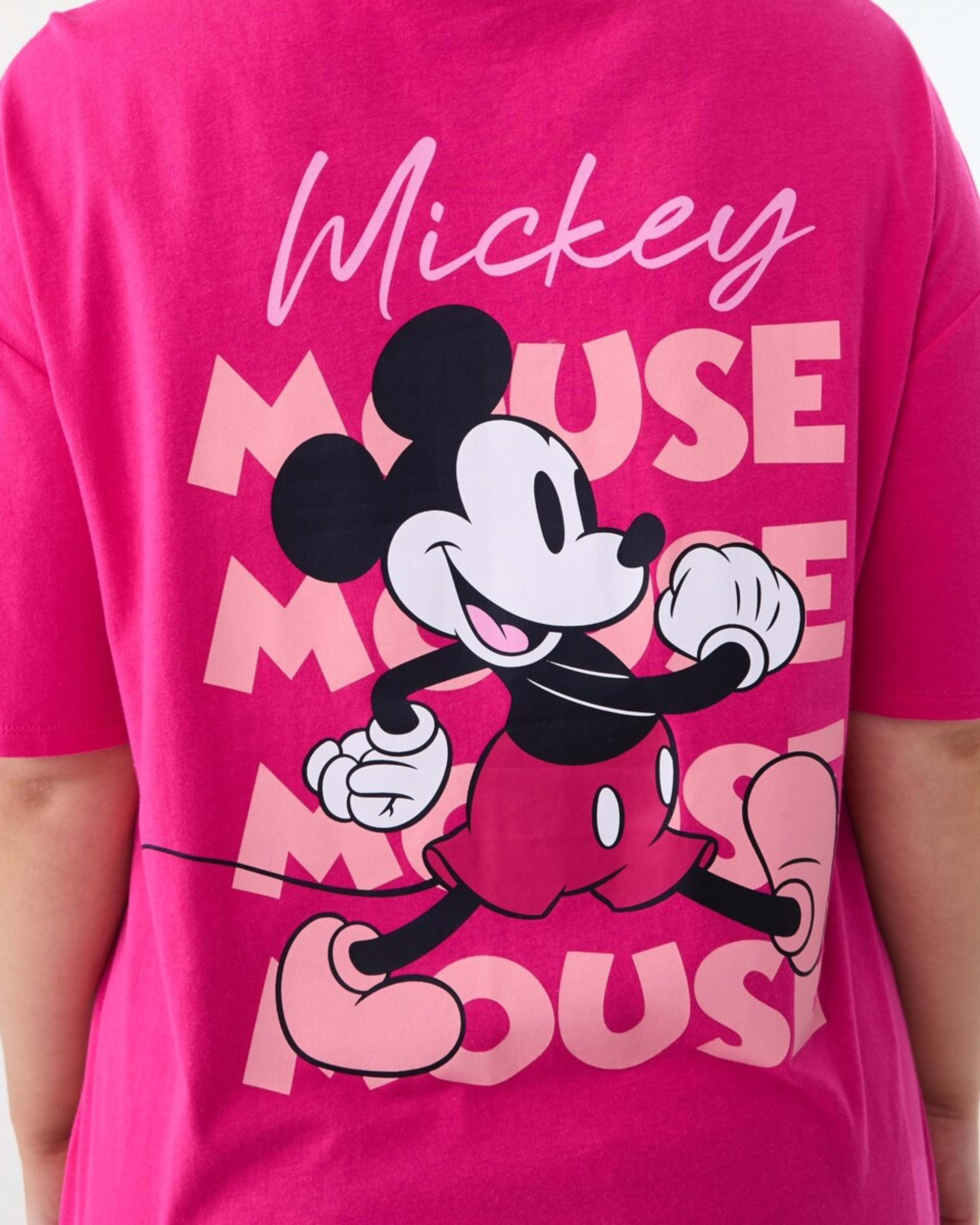 5 Short Sleeve Mickey Mouse License T-shirt MICKEY BEETROOT PINK, 5 of 6